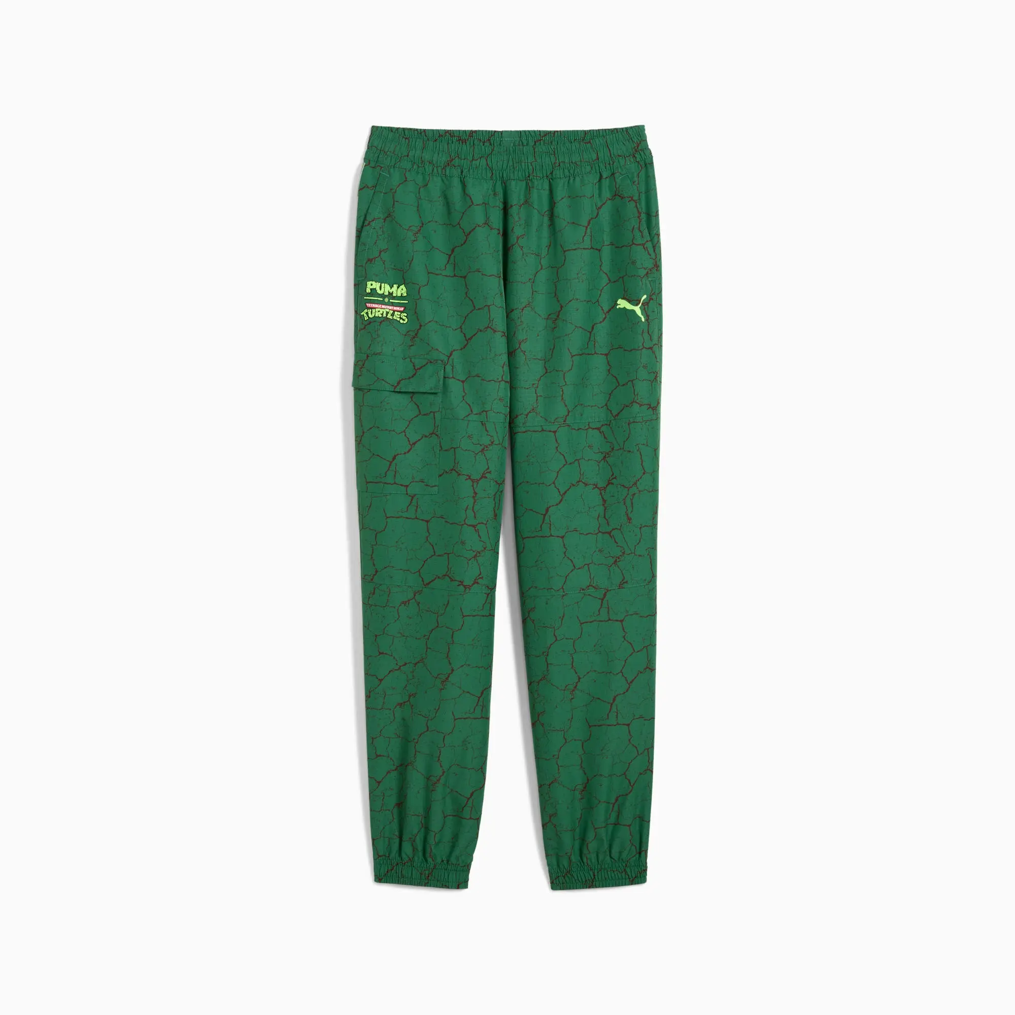 PUMA x Tmnt Relaxed Woven Cargo Pants Youth, Vine