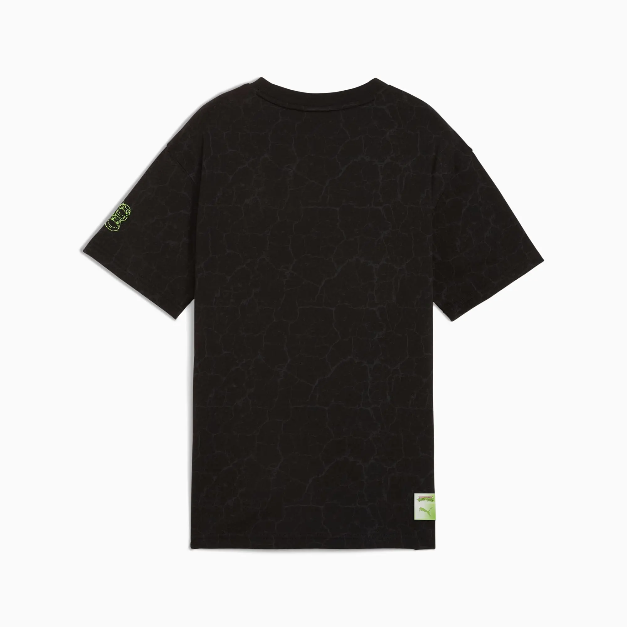 PUMA x Tmnt Relaxed All-Over Print T-Shirt Youth, Black
