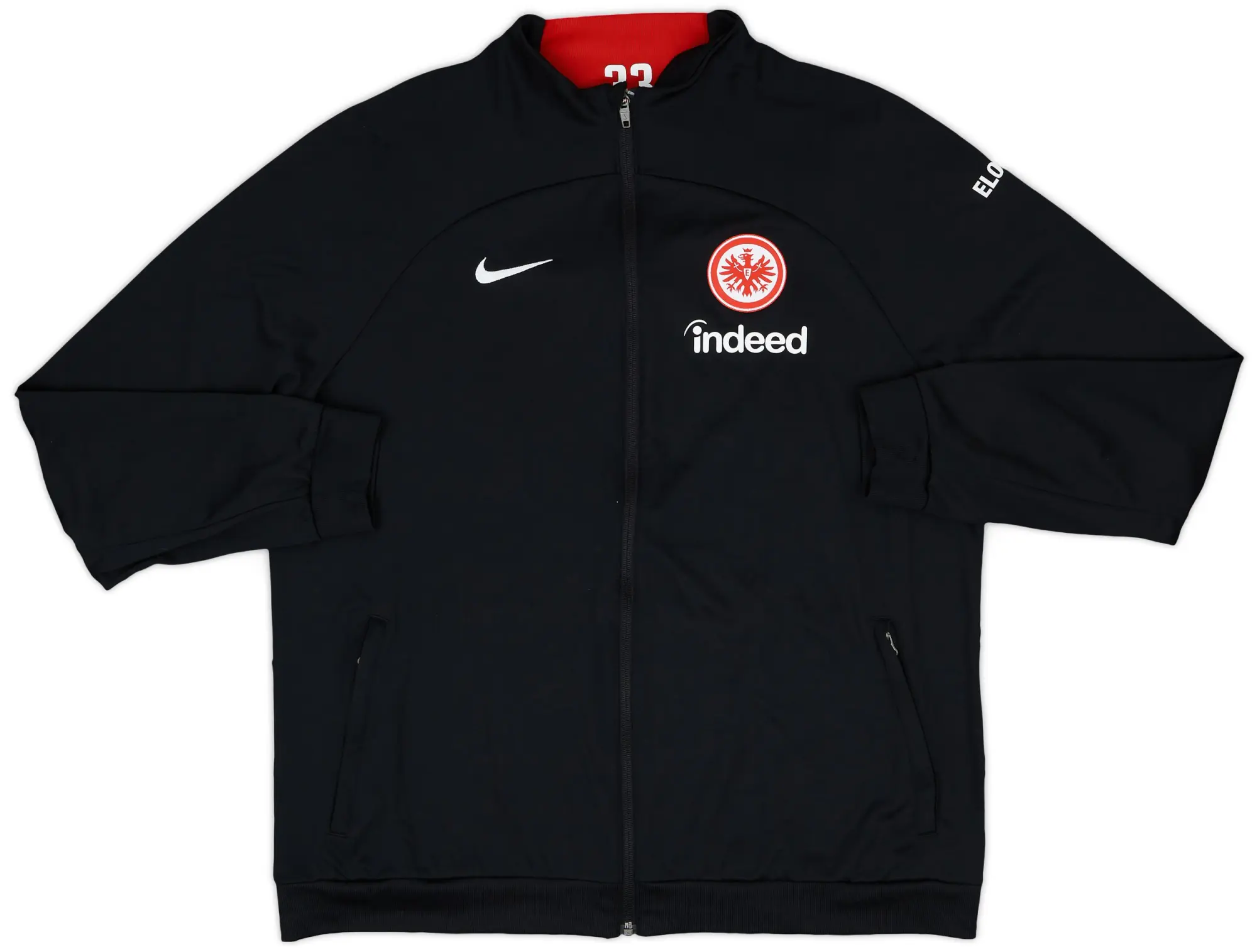 2022-23 Eintracht Frankfurt Player Issue Nike Track Jacket #33 - 9/10 - (XL)