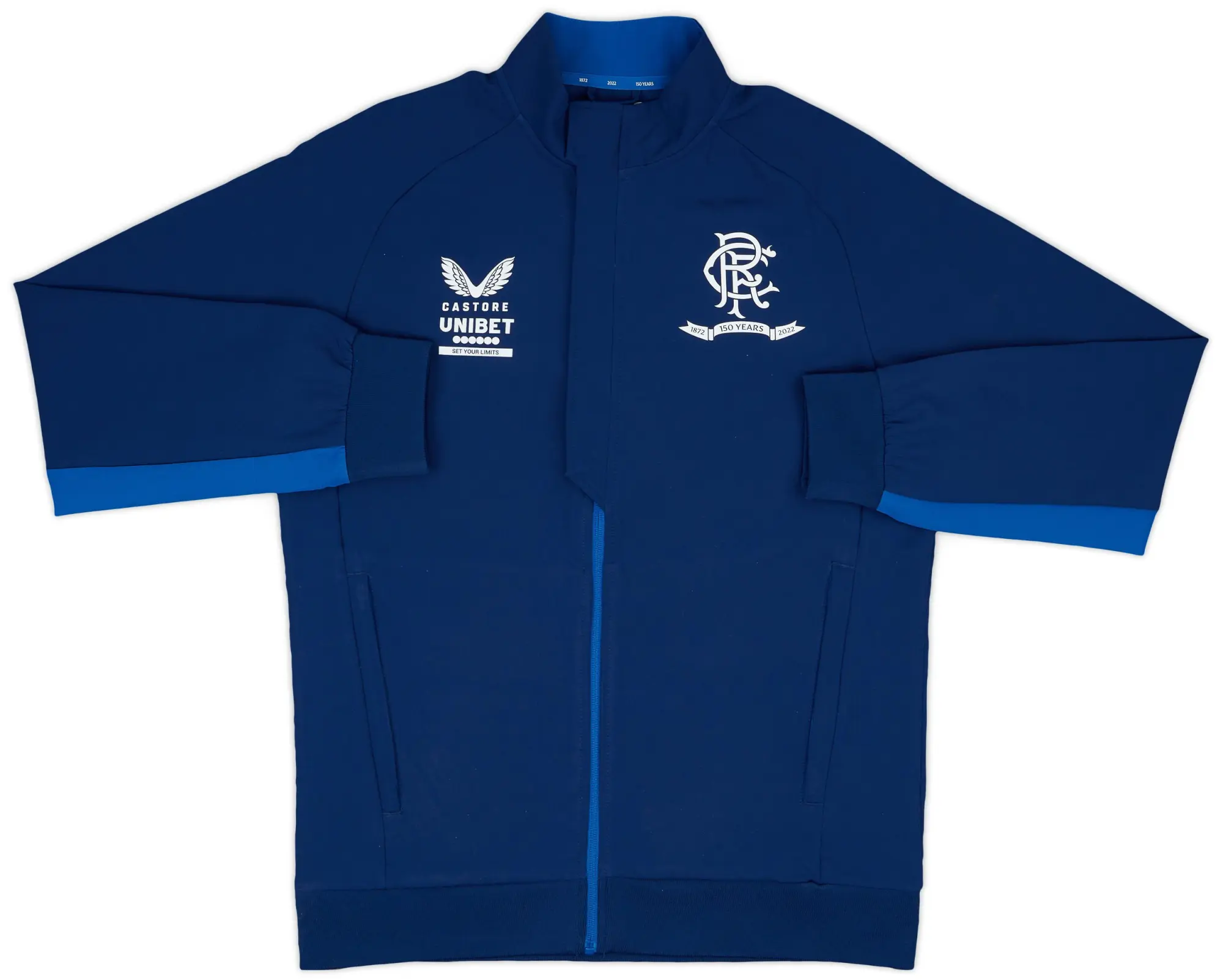 2022-23 Rangers Castore Track Jacket - 9/10 - (M)