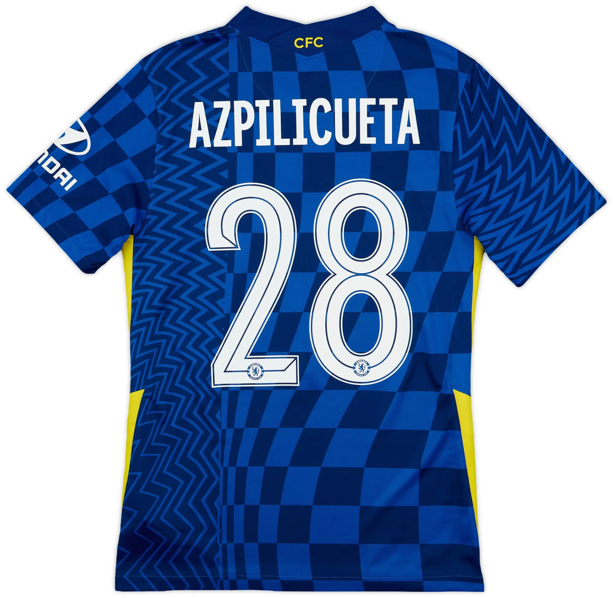 Nike 2021-22 Chelsea Home Shirt Azpilicueta #28 - 8/10 - (S)