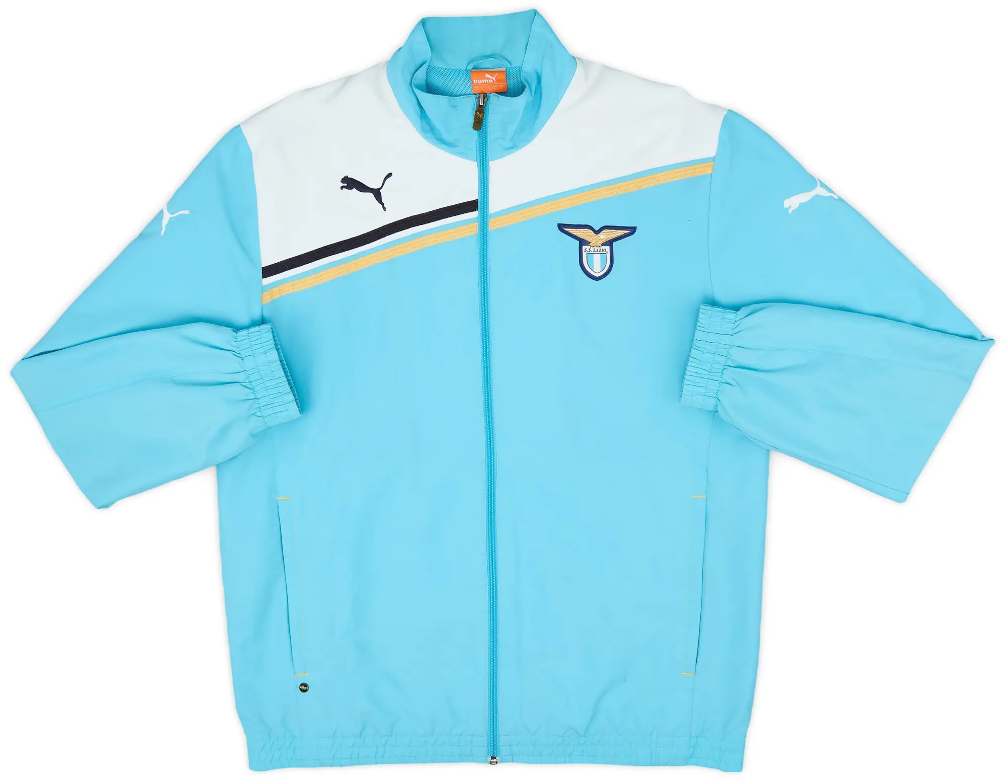 2011-12 Lazio Puma Track Jacket - 7/10 - (L)