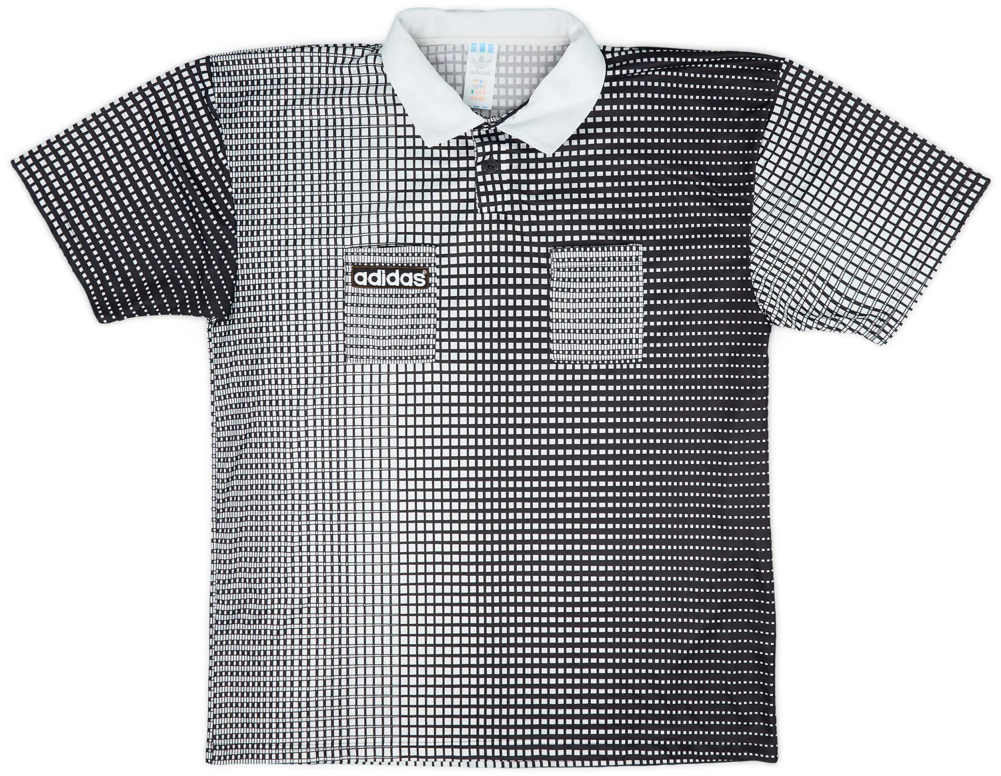 1990s adidas Referee Template Shirt - 8/10 - (XL)
