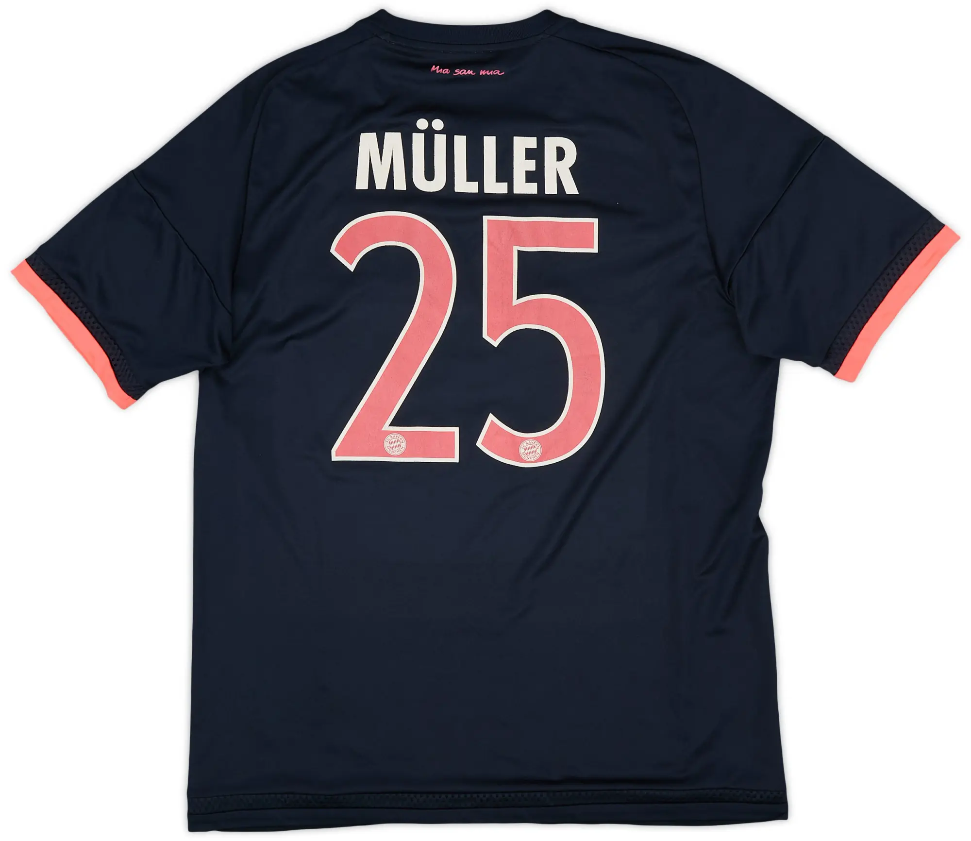 adidas 2015-16 Bayern Munich Third Shirt Muller #25 - 5/10 - (L)