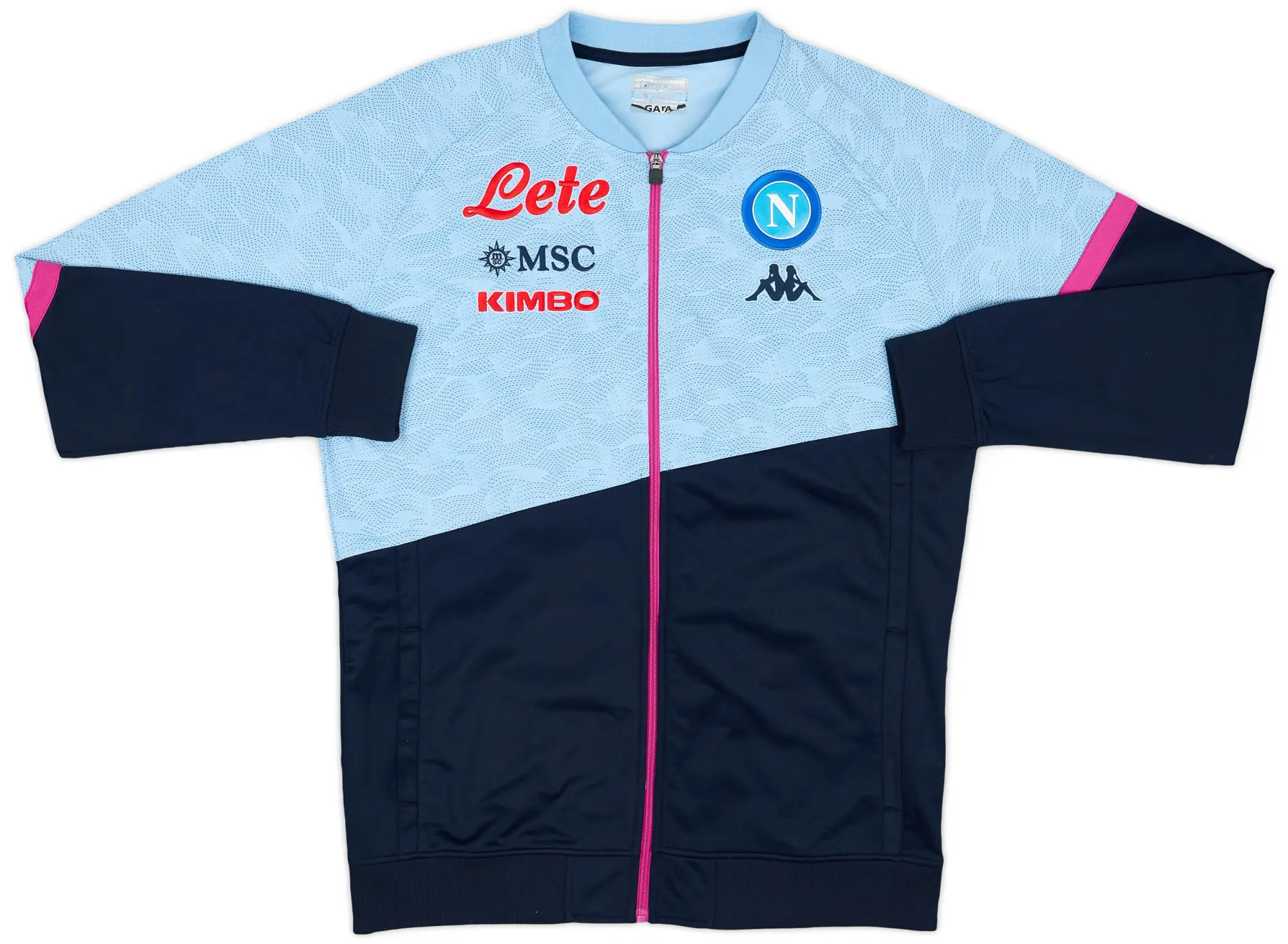 2020-21 Napoli Kappa Track Jacket - 9/10 - (XXL)