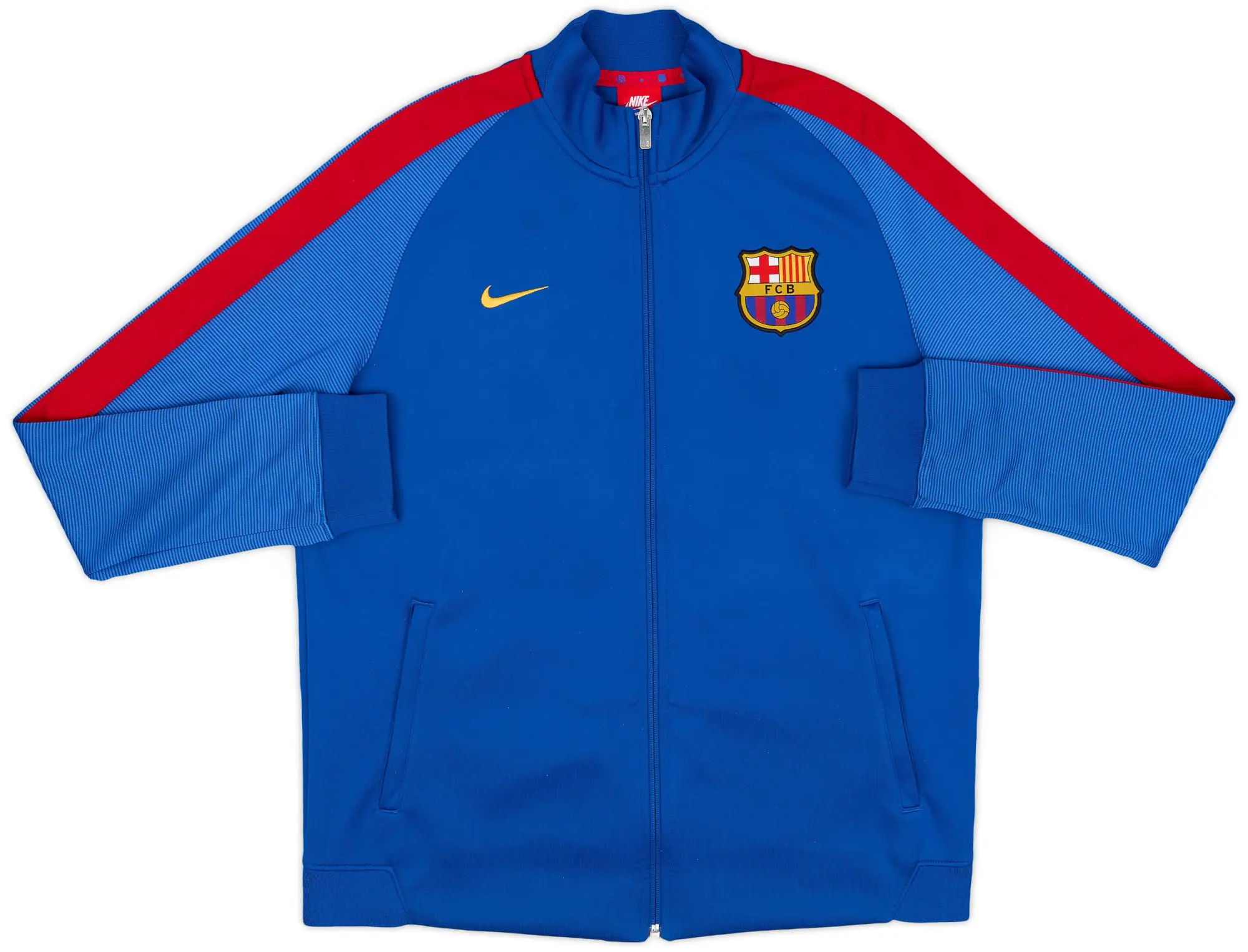 2017-18 Barcelona Nike Track Jacket - 8/10 - (L)