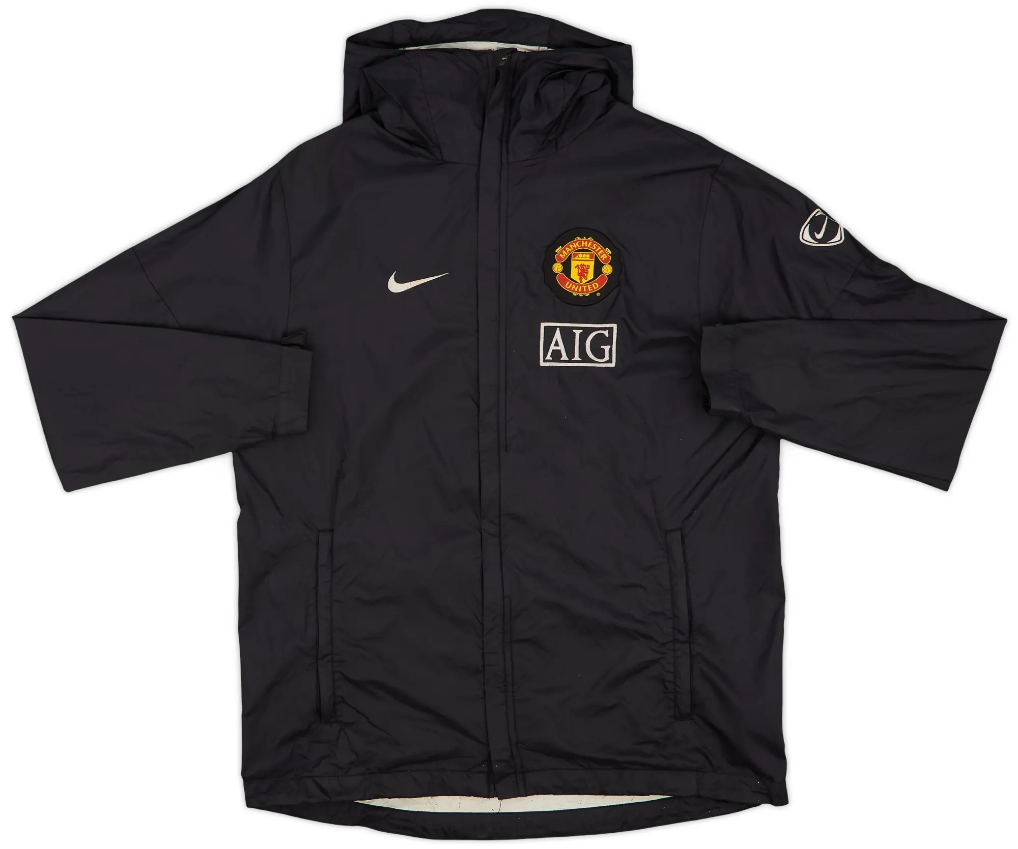 2009-10 Manchester United Nike Track Jacket - 8/10 - (XL.Boys)