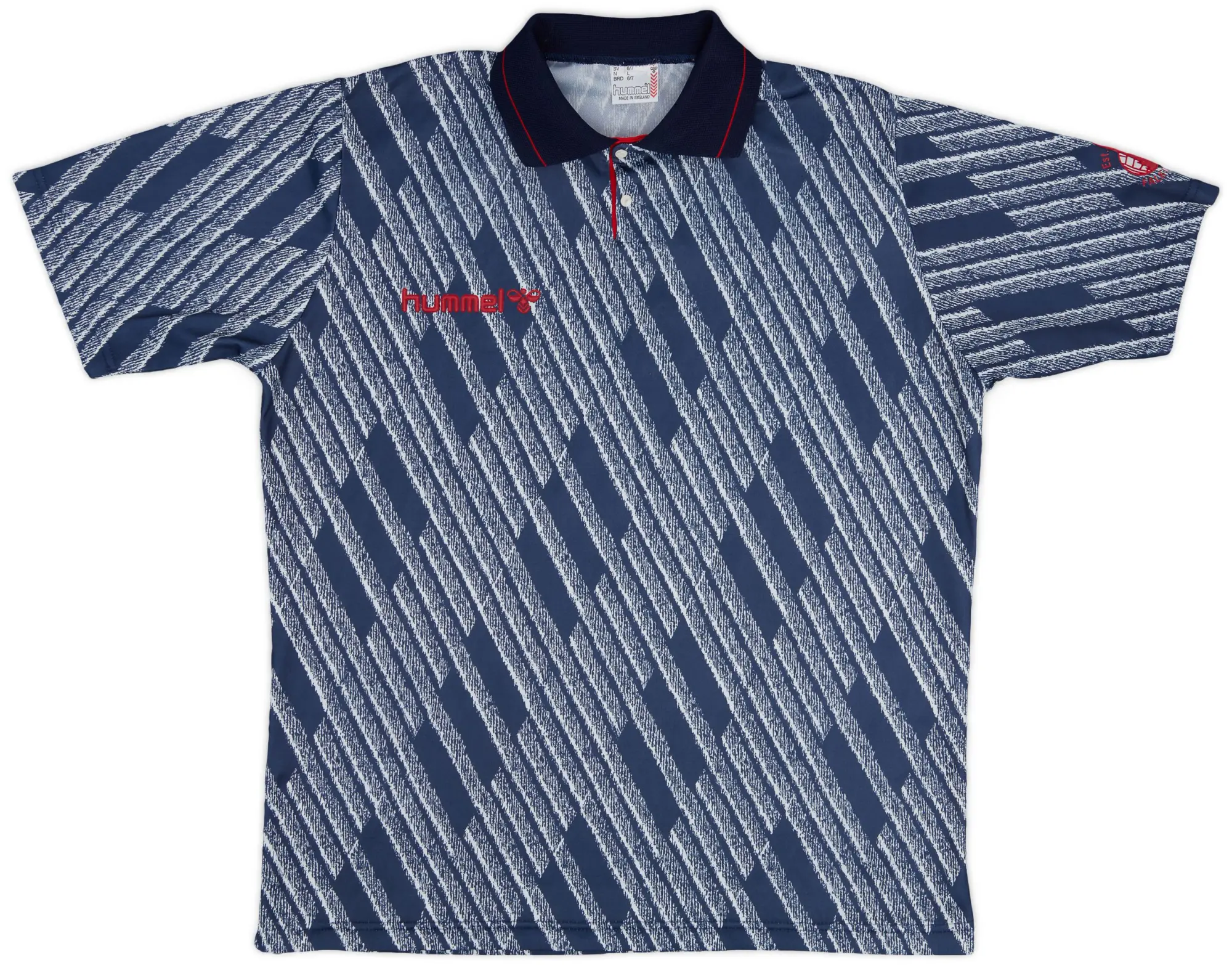 1991-94 Falkirk Hummel Training Polo Shirt - 8/10 - (XL)