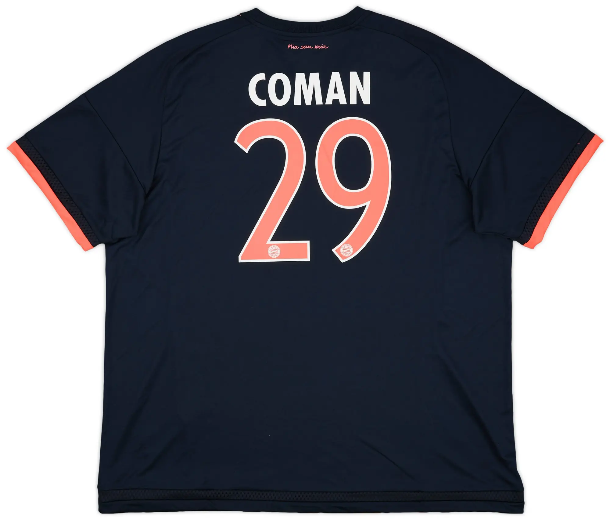 adidas 2015-16 Bayern Munich Third Shirt Coman #29 (XXL)