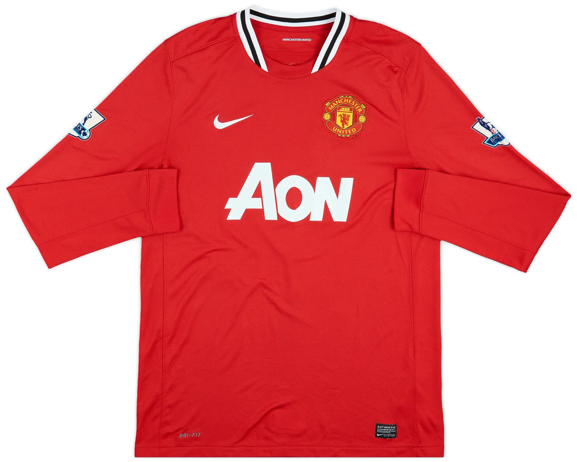 Nike 2011-12 Manchester United Home Shirt - 9/10 - (XL.Boys)