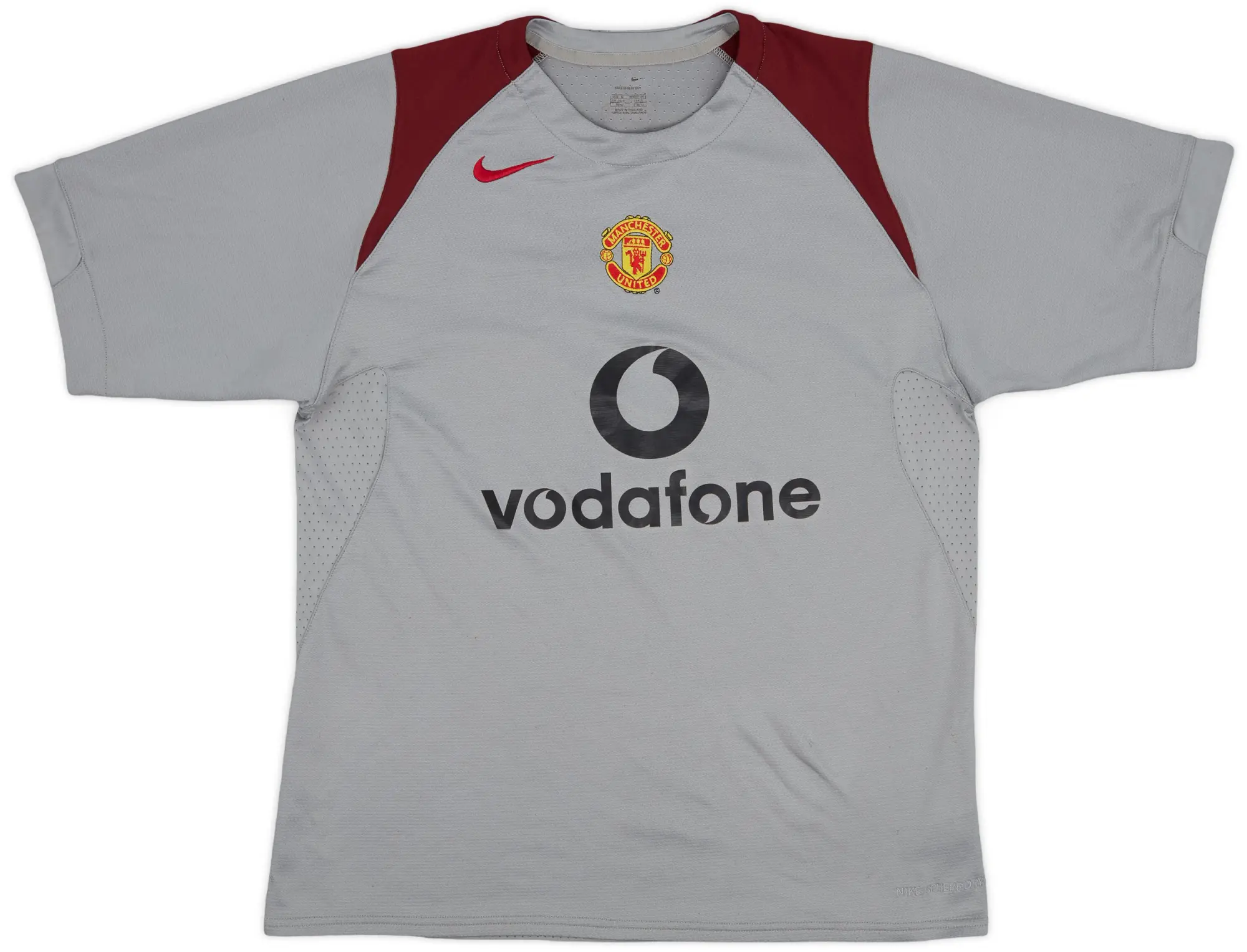 2005-06 Manchester United Nike Training Shirt - 7/10 - (XL)