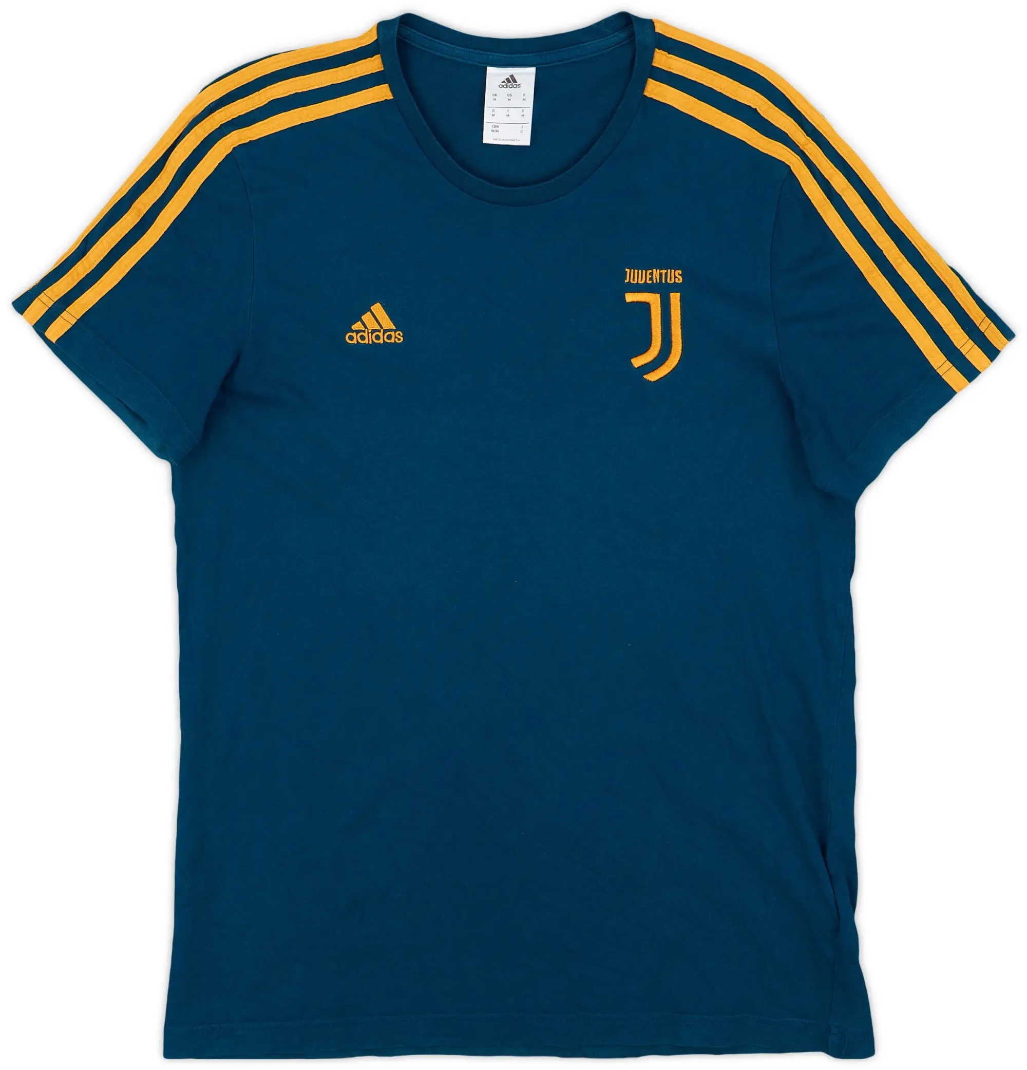 2017-18 Juventus adidas Cotton Tee - 7/10 - (M)