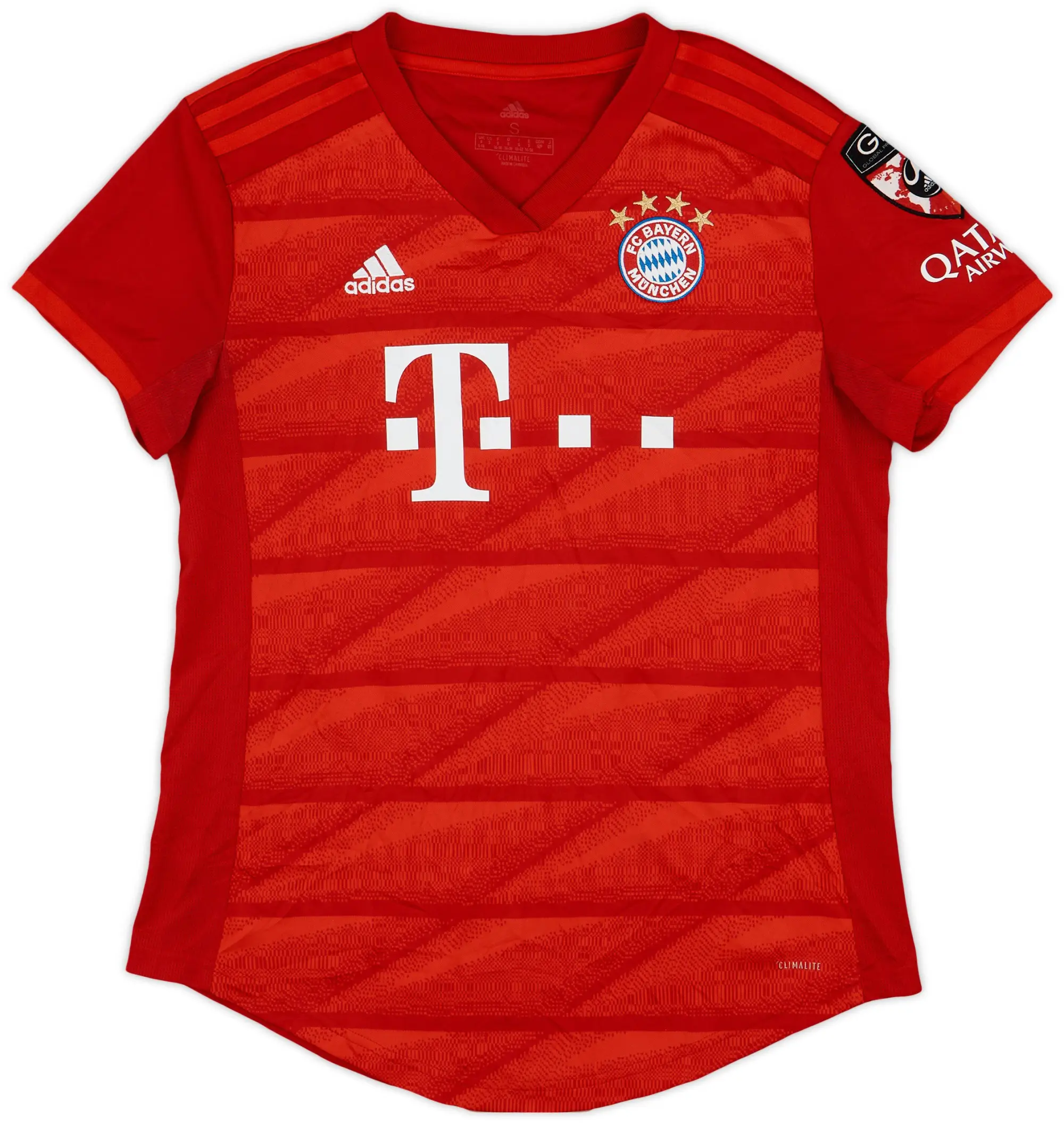 adidas 2019-20 Bayern Munich Home Shirt #22 - 7/10 - (Women's S)