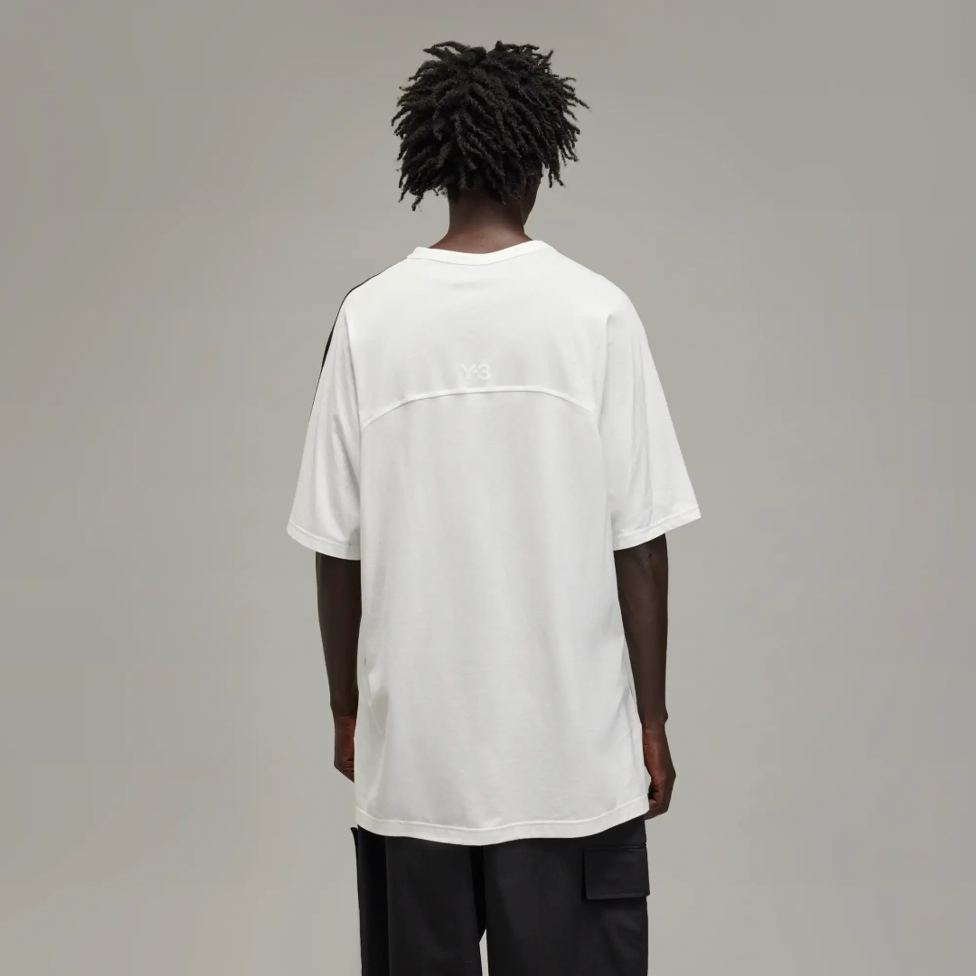 Y-3 Men's 3 Stripe T-Shirt White