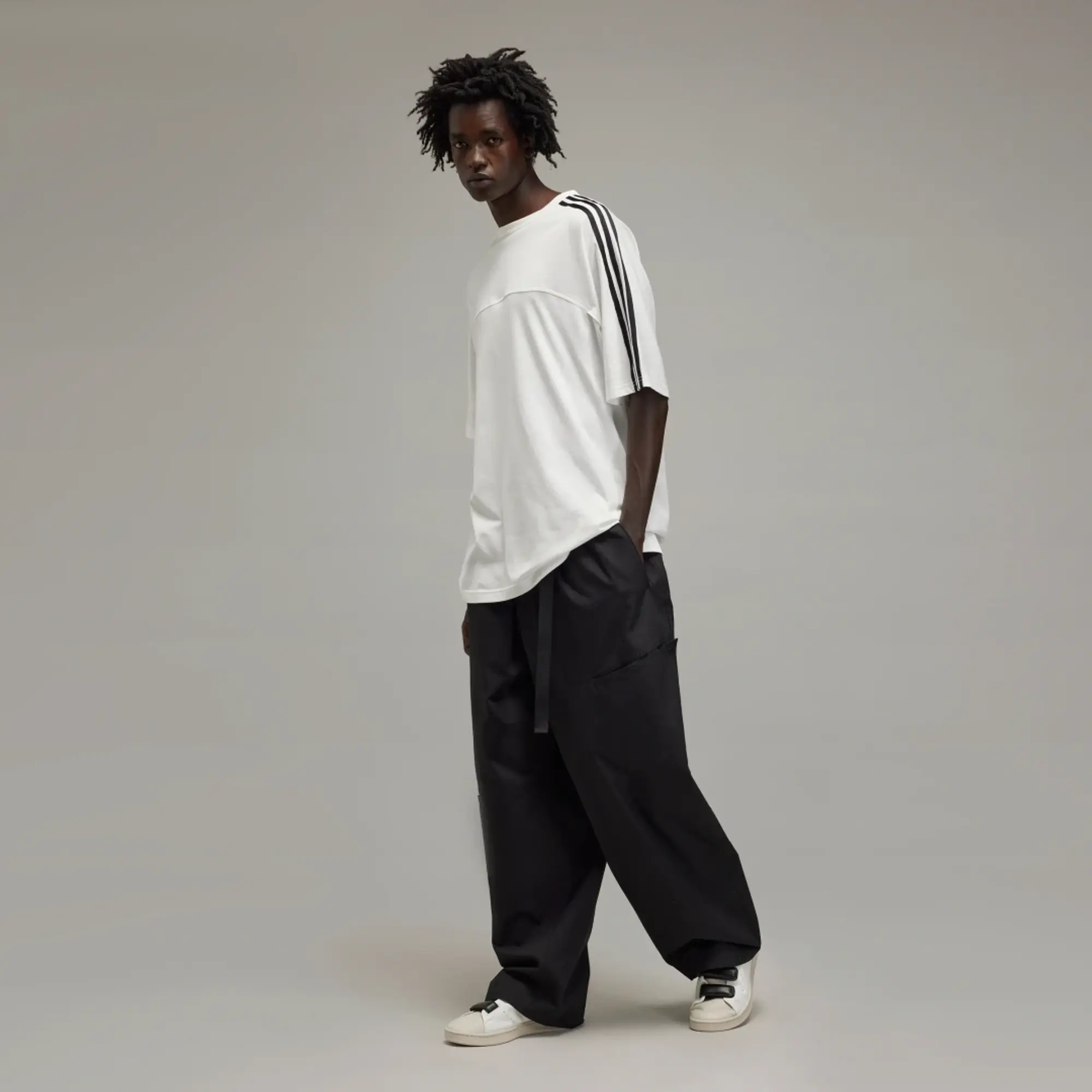 Y-3 Men's 3 Stripe T-Shirt White