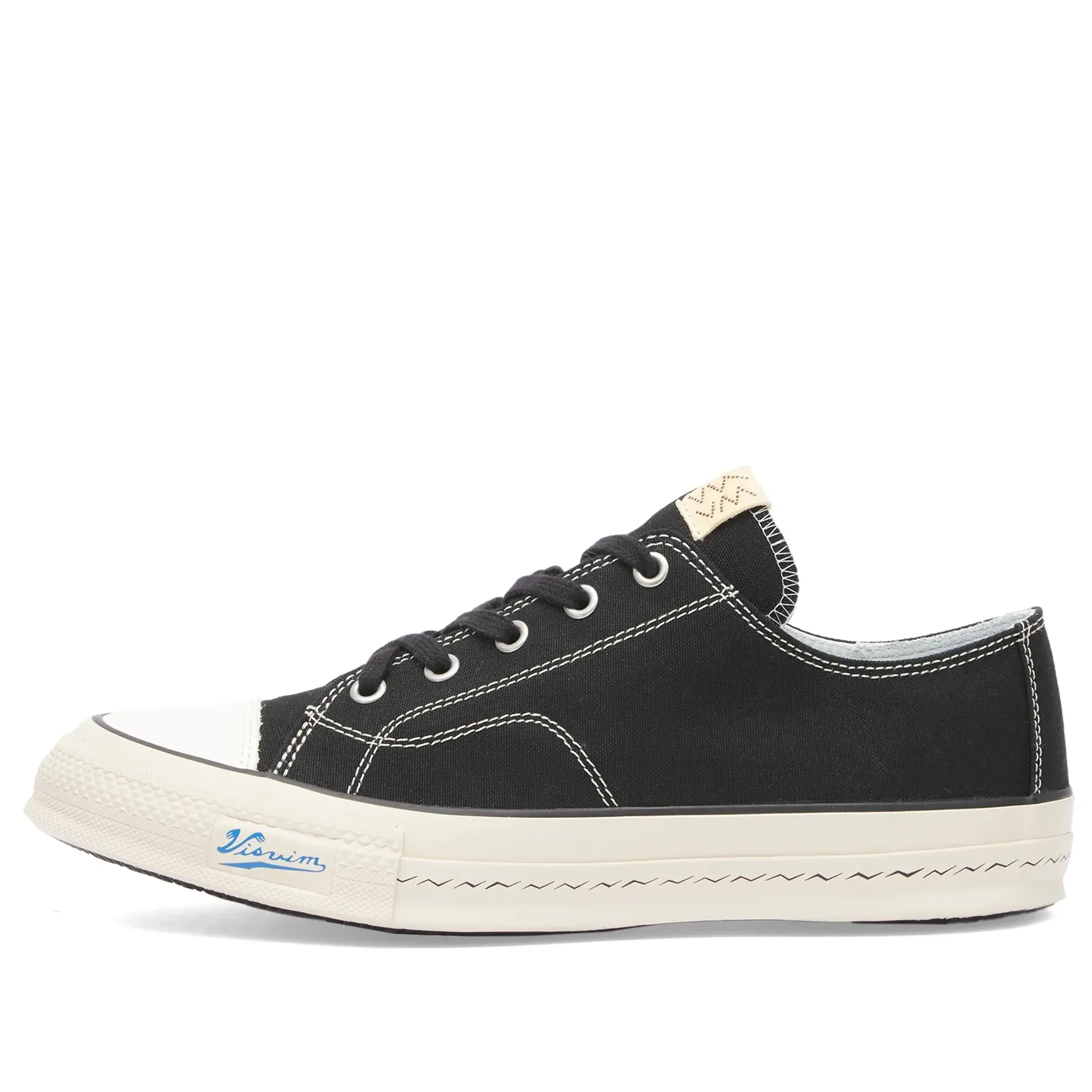 Visvim Men's Skagway L.T Low Sneaker Black