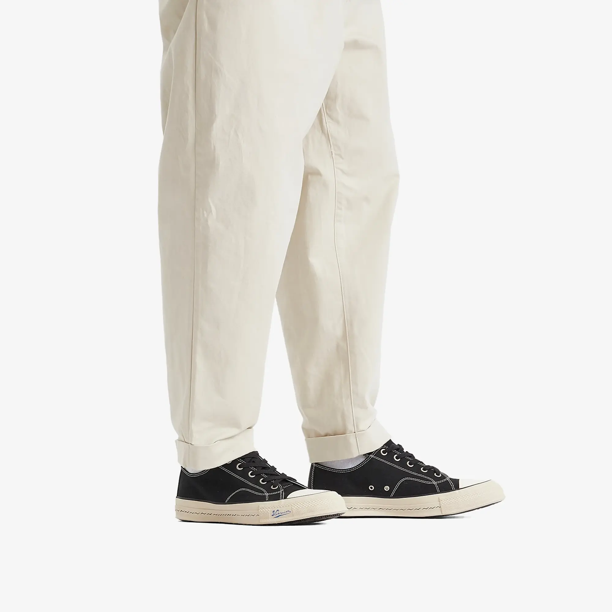 Visvim Men's Skagway L.T Low Sneaker Black