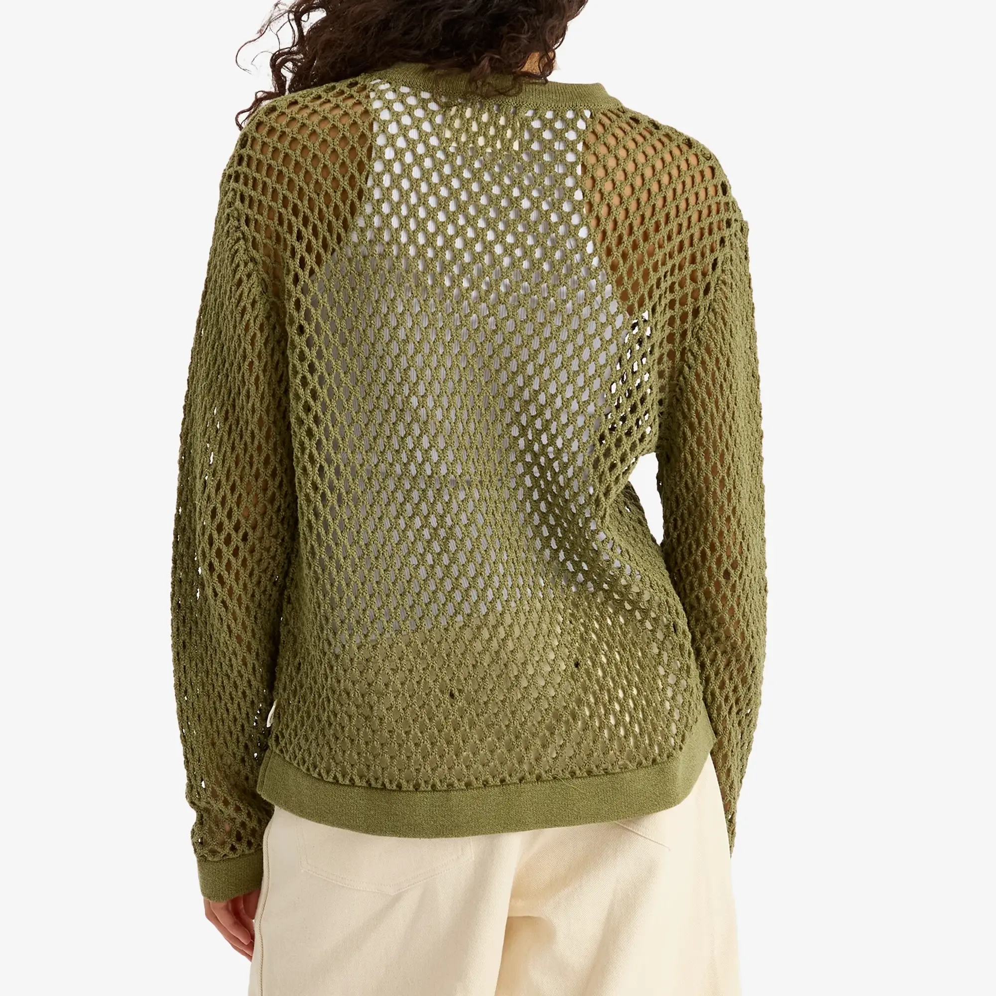 Heresy Women's Skein Mesh Crew Green