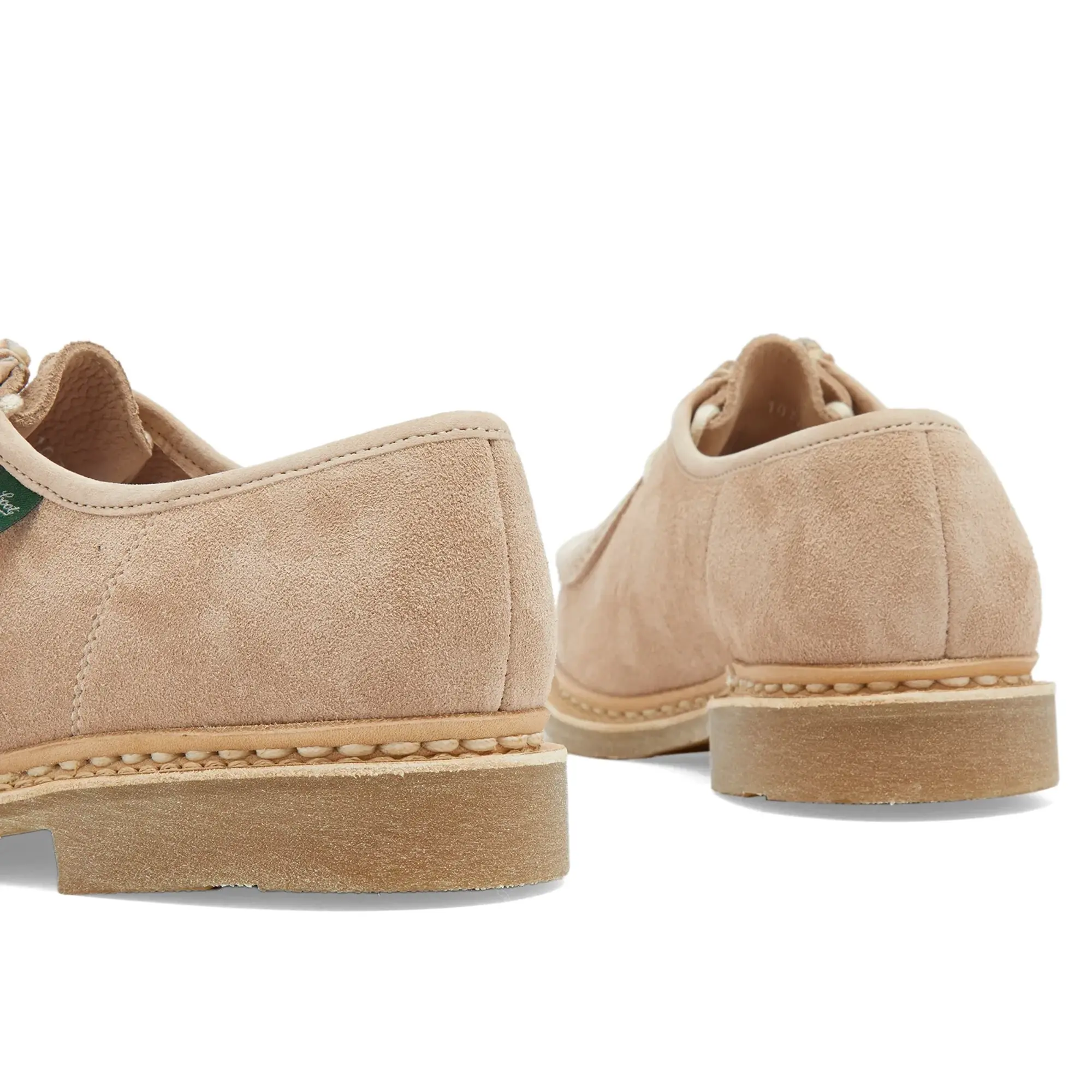 Paraboot Women's Michael Suede Leather Lace Up Derby Shoe Sandstone
