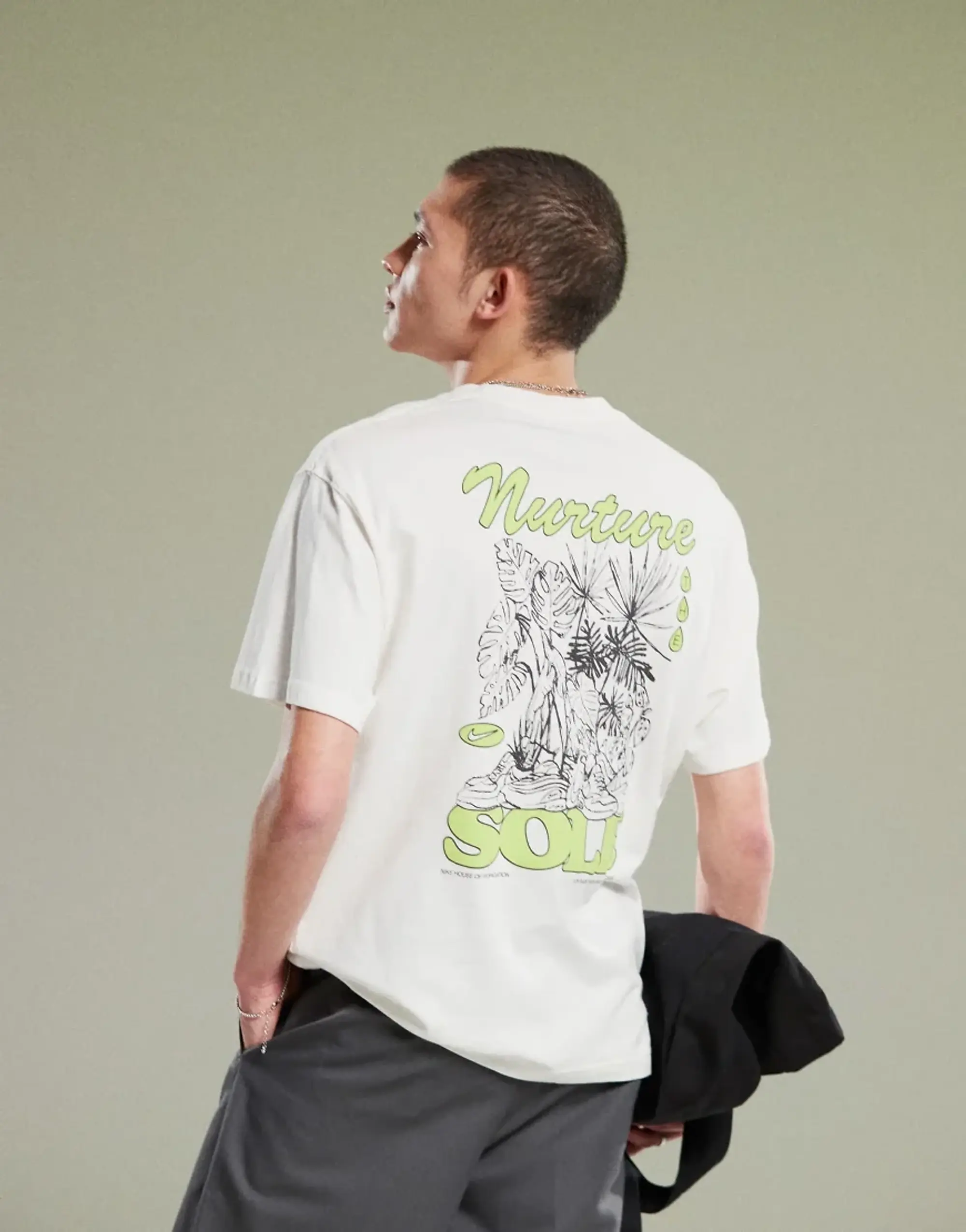 Nike Max90 Nature Sole T-Shirt, White
