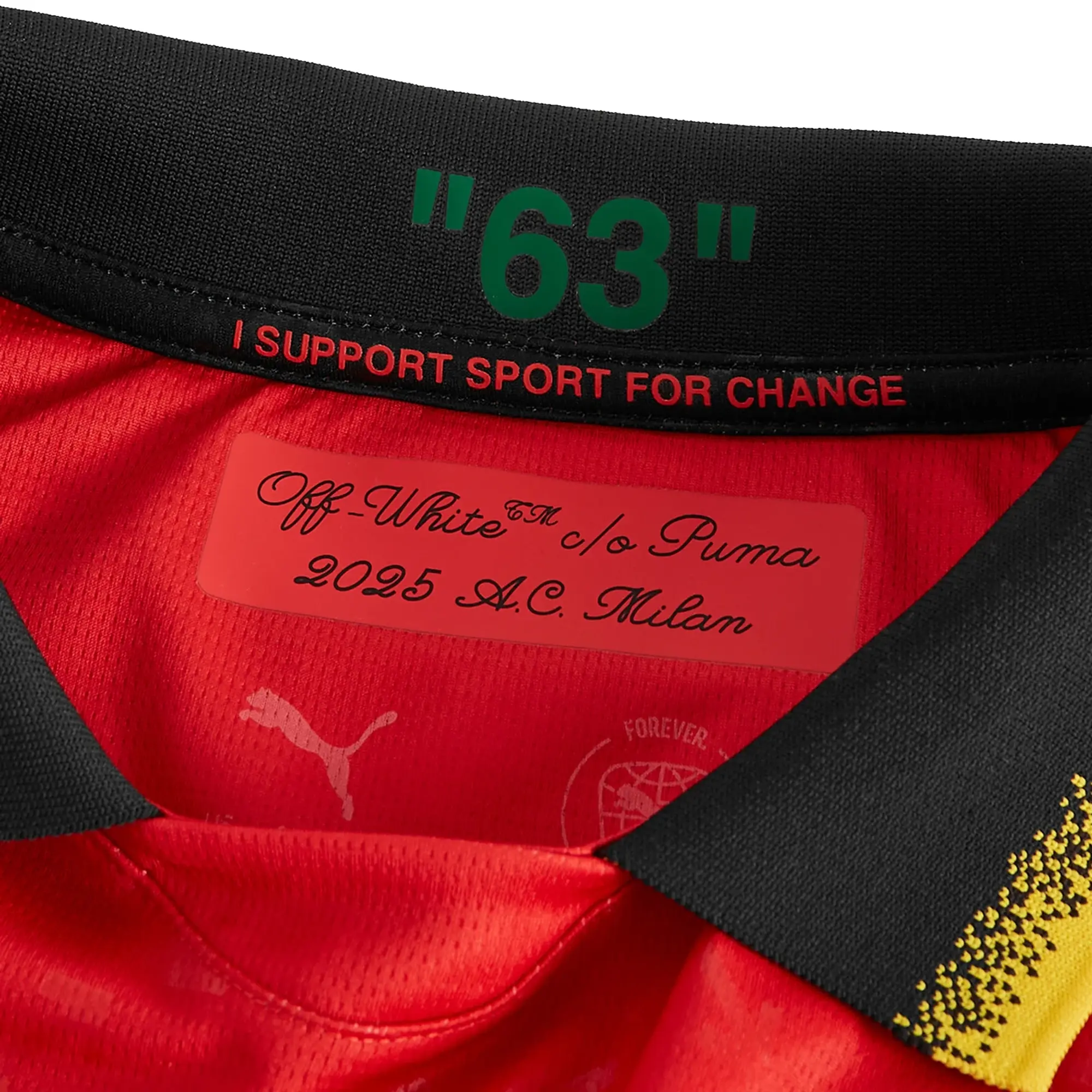 Puma AC Milan x Off-White Jersey Replica
