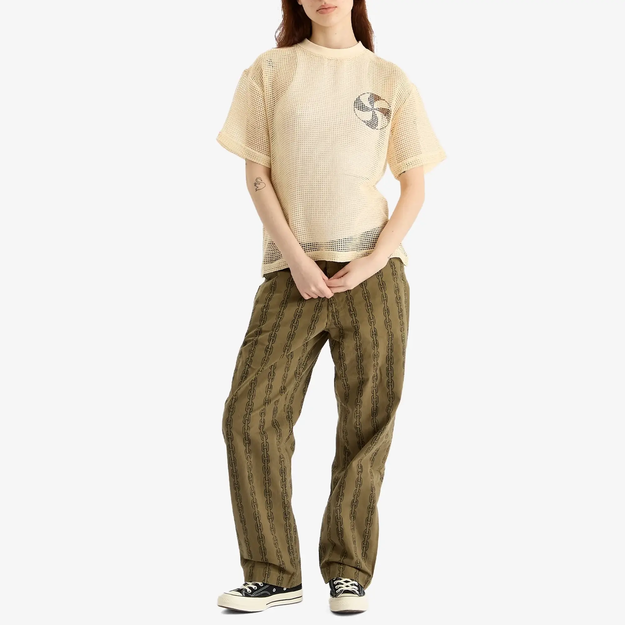 Heresy Women's Chain Trousers Green