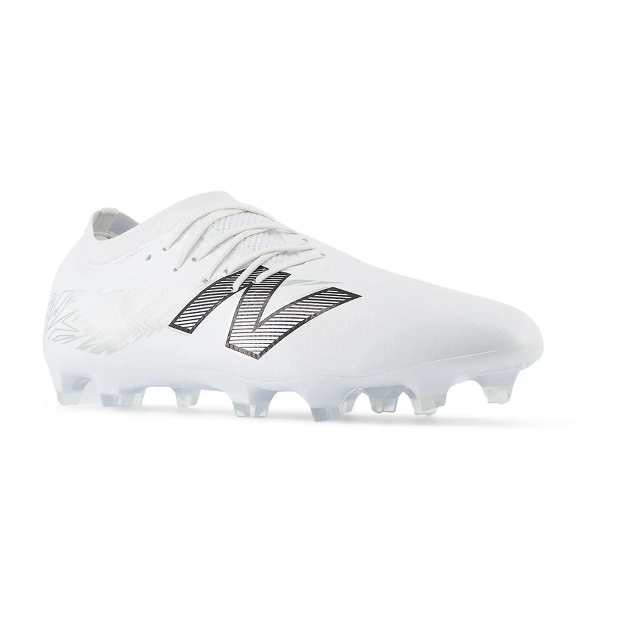 New Balance Unisex FURON PRO FG V8 in White/Grey/Black Synthetic