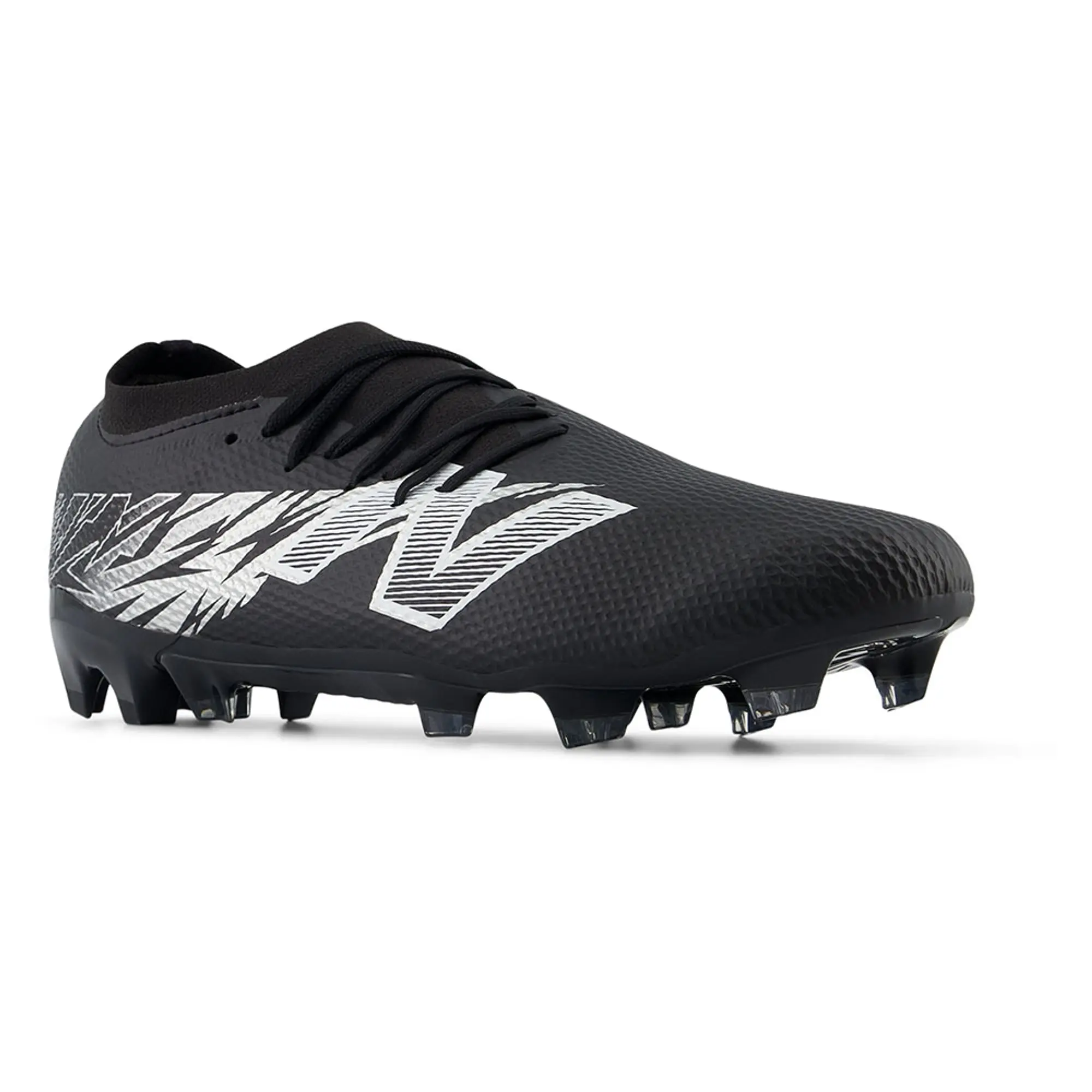 New Balance Unisex FURON TEAM FG V8 in Black/Grey/White Synthetic