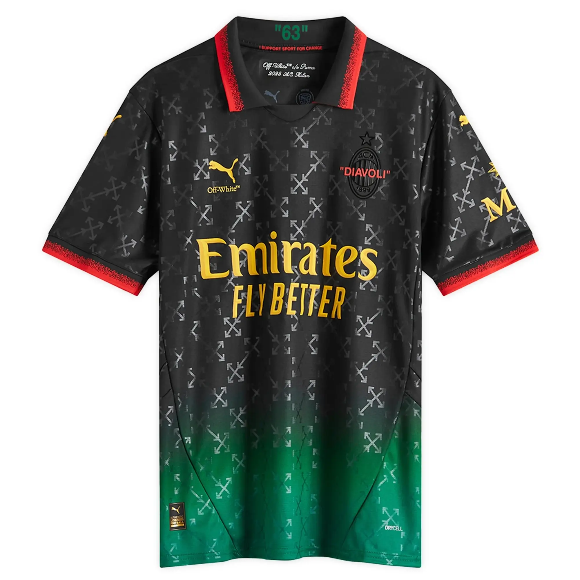 Puma AC Milan x Off-White Jersey Replica