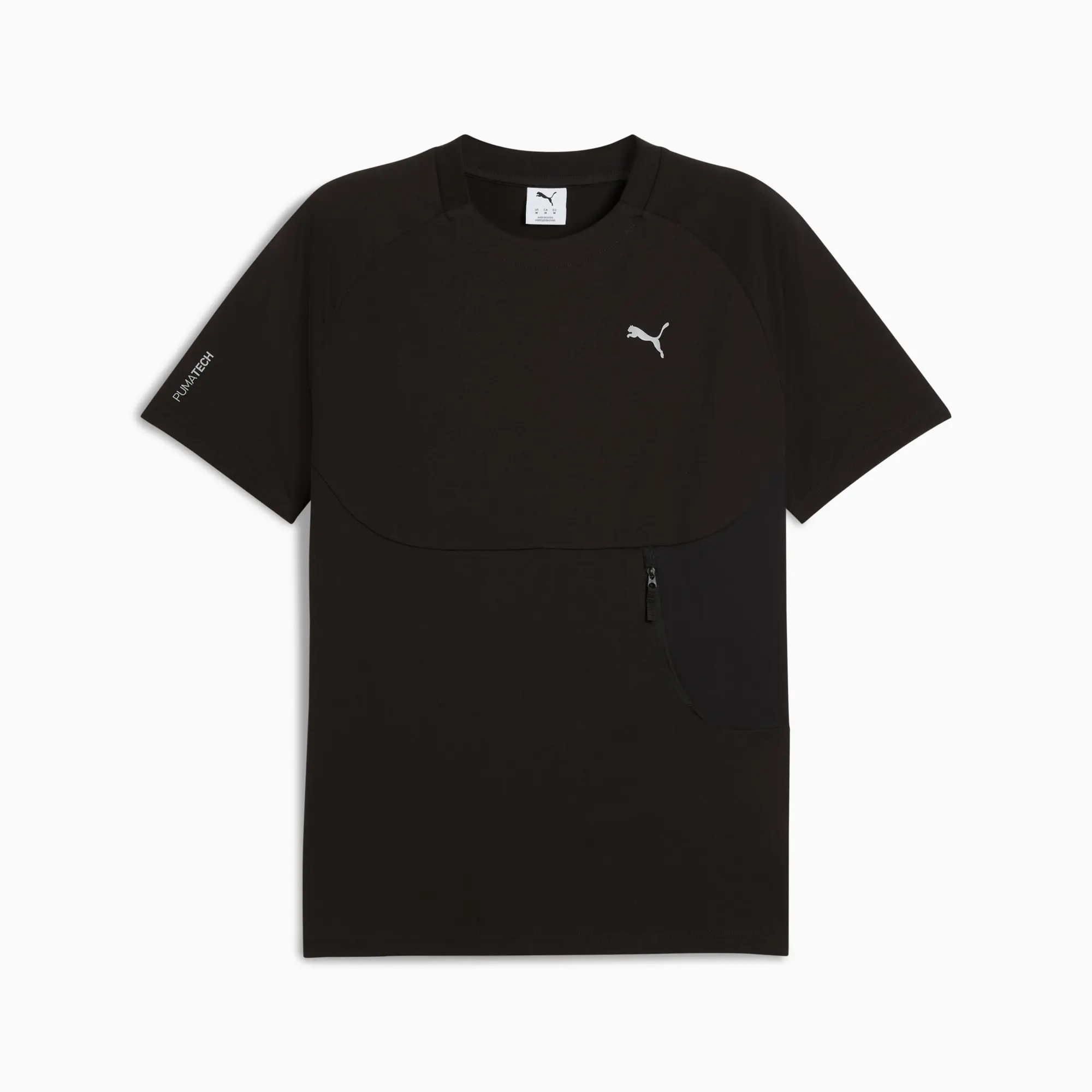PUMAtech Pocket T-Shirt Men, Black