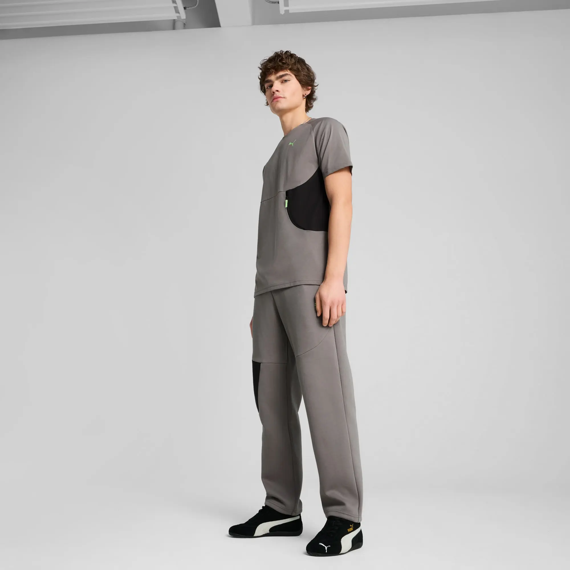 PUMAtech Pocket T-Shirt Men, Cast Iron