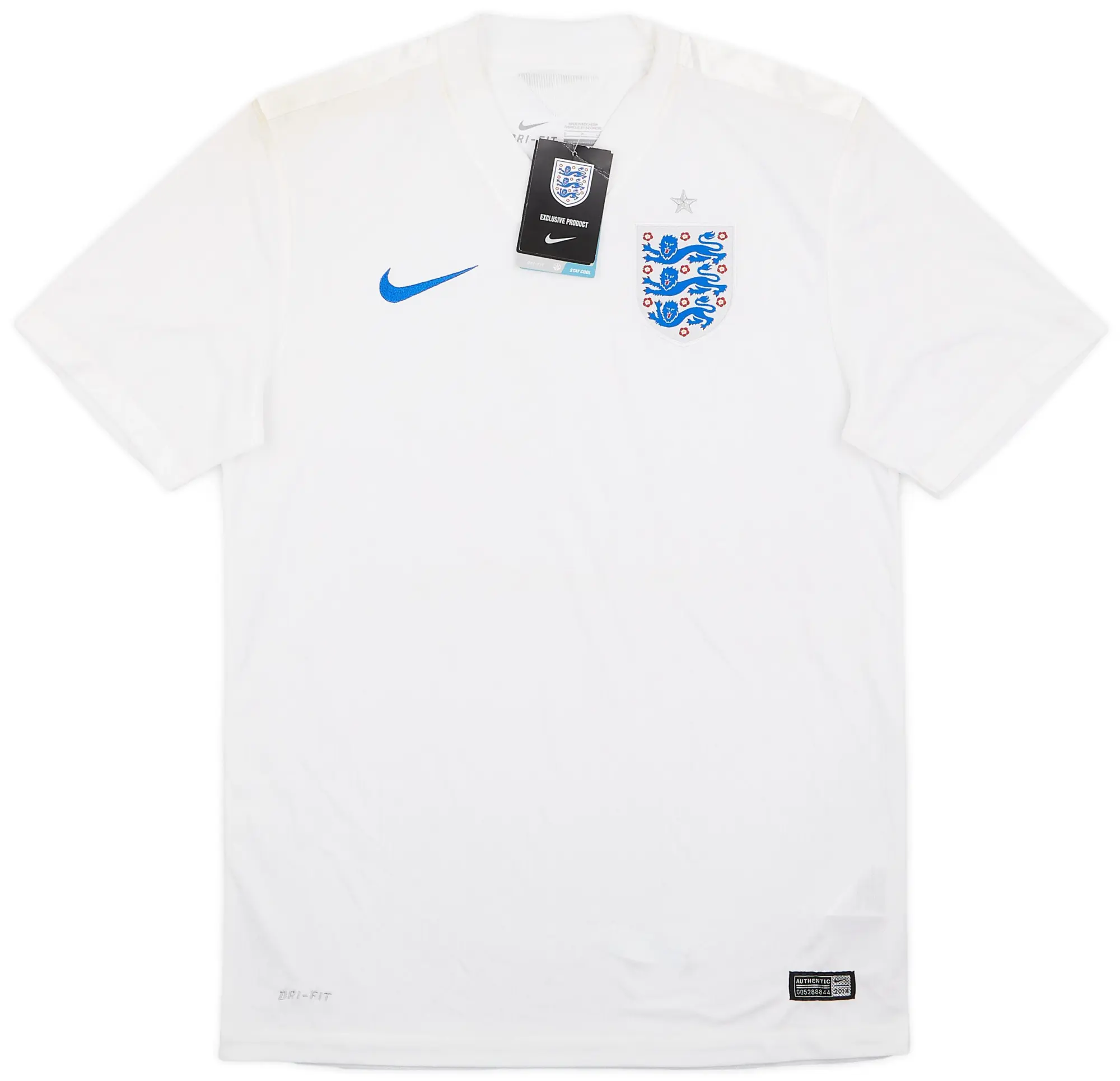 Nike 2014-15 England Home Shirt Gerrard #4 (S)