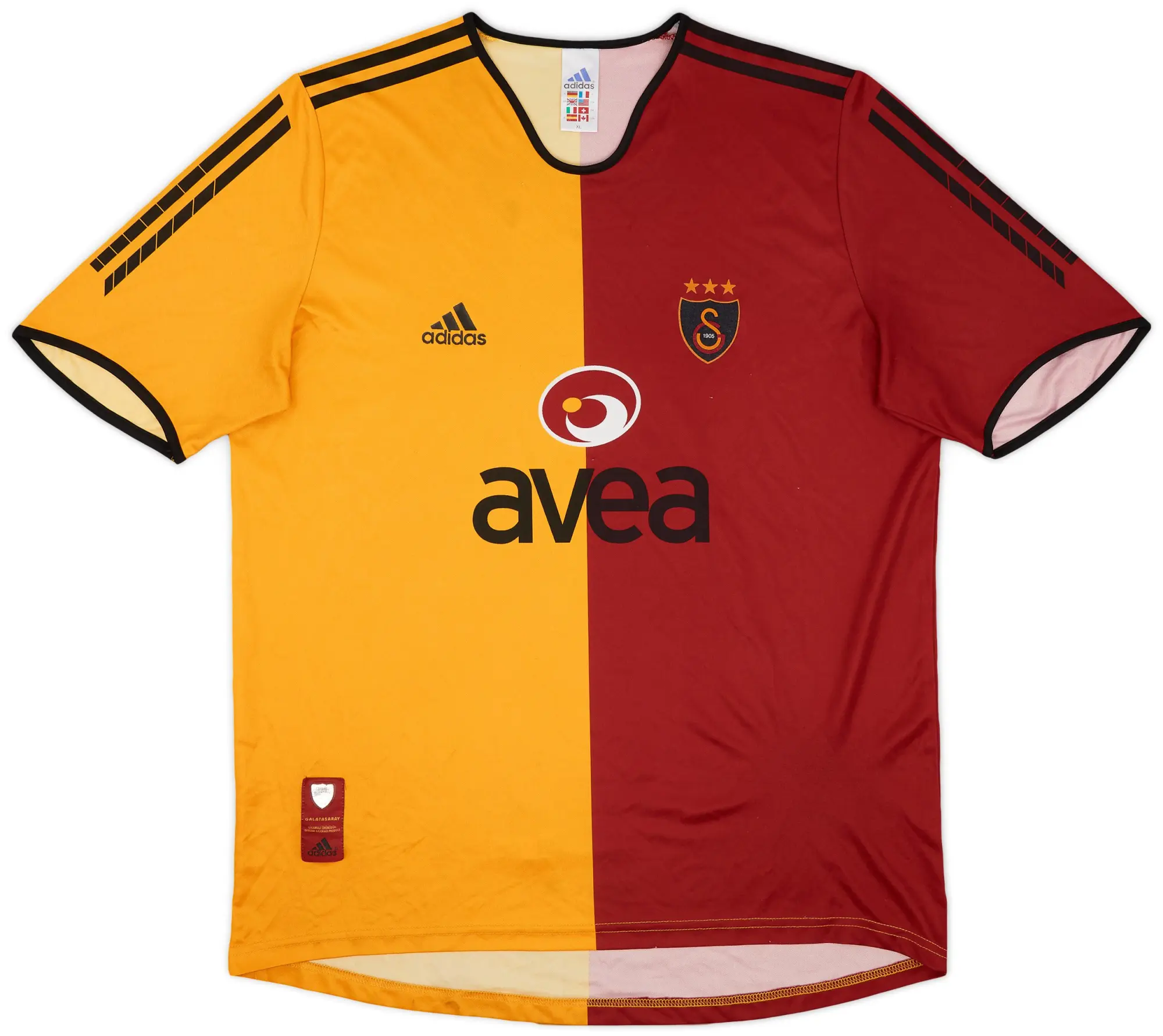 adidas 2005-06 Galatasaray Home Shirt - 6/10 - (XL)