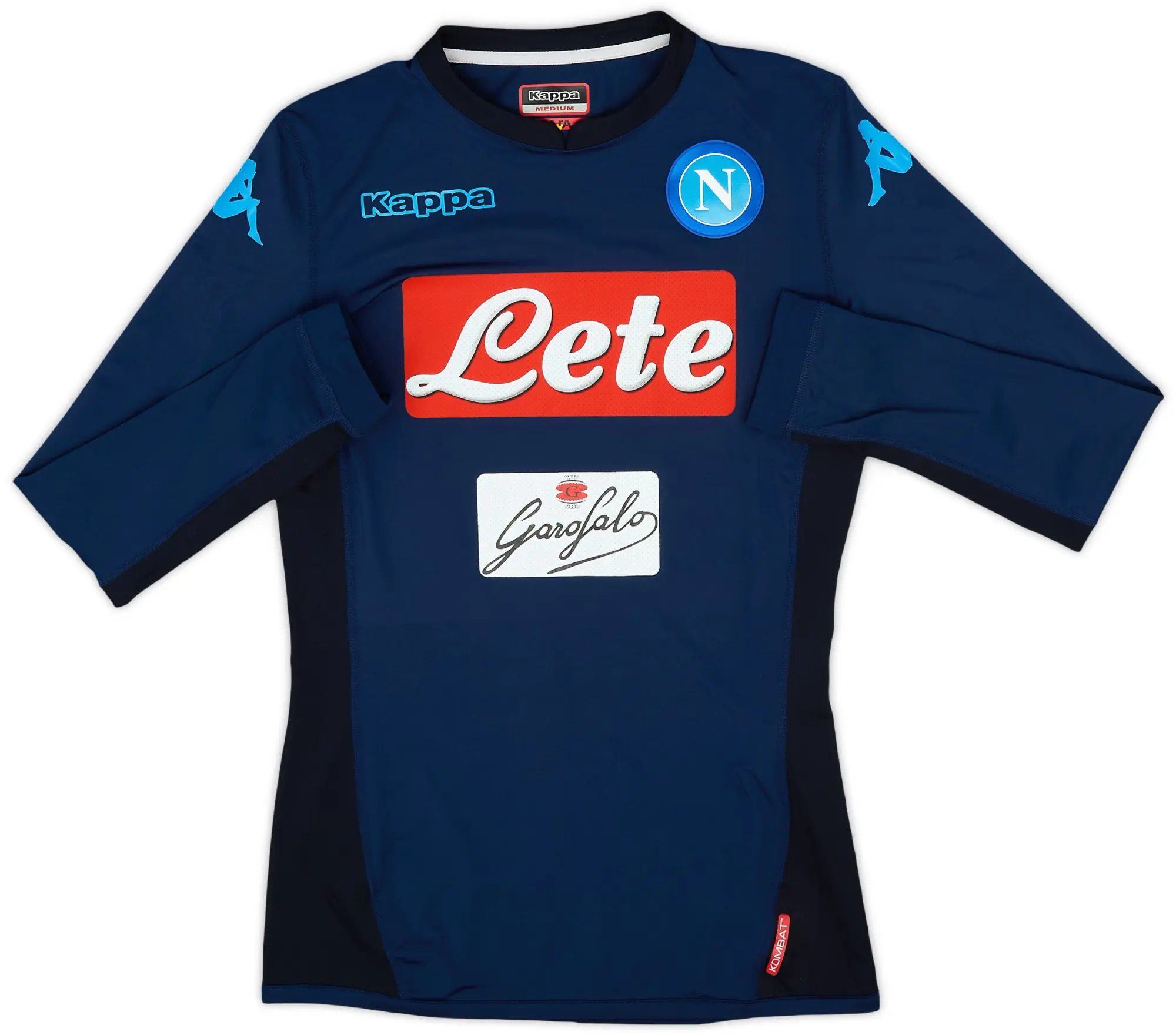 Kappa 2017-19 Napoli Authentic Third L/S Shirt - 10/10 - (M)