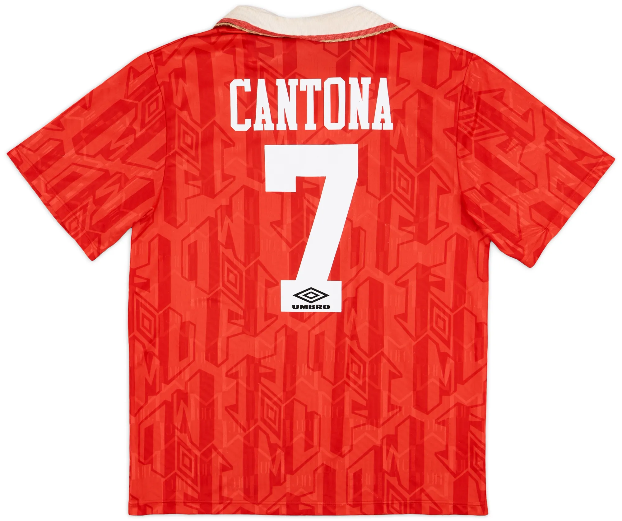 Umbro Manchester United Mens SS Home Shirt 1992/94