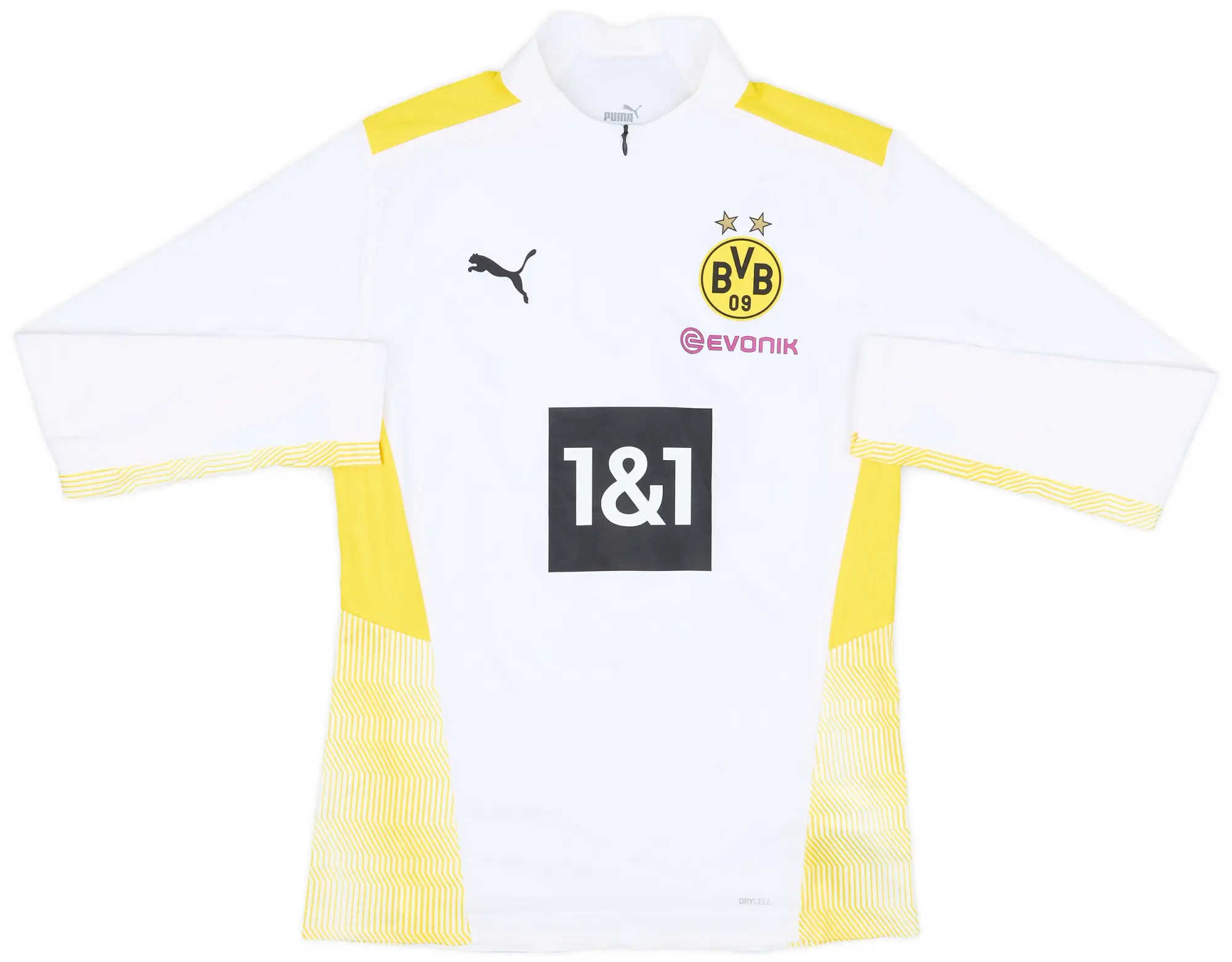 2021-22 Borussia Dortmund Puma 1/4 Zip Training Top - 9/10 - (M)