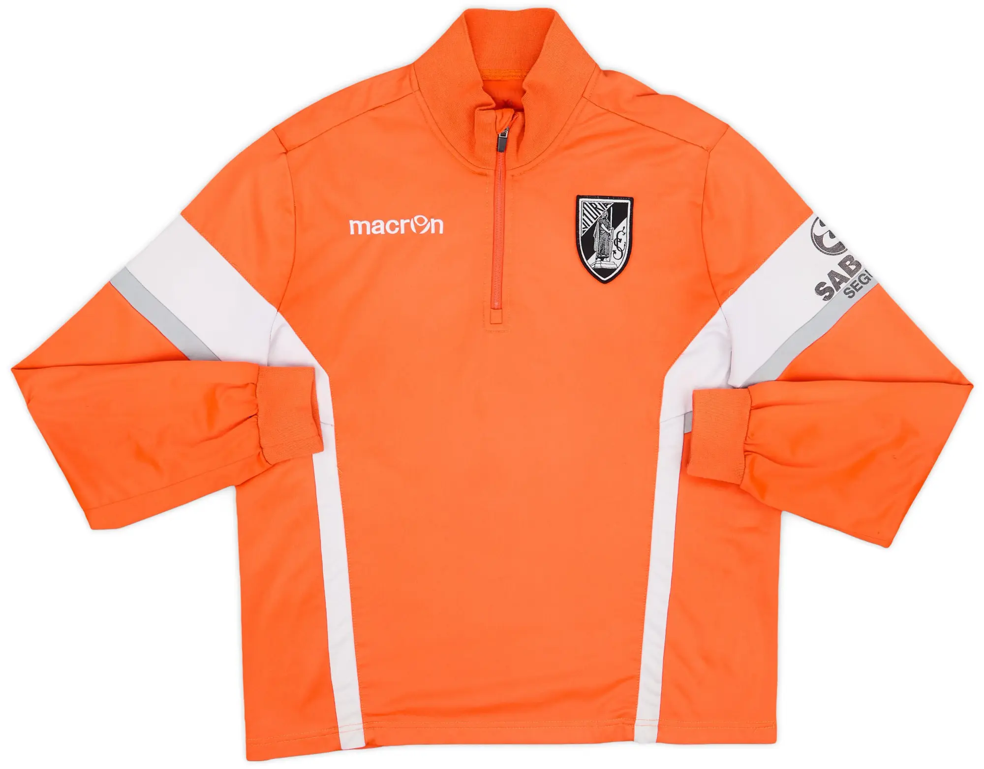 2017-18 Vitoria Guimaraes Macron 1/4 Zip Training Top - 5/10 - (XL)
