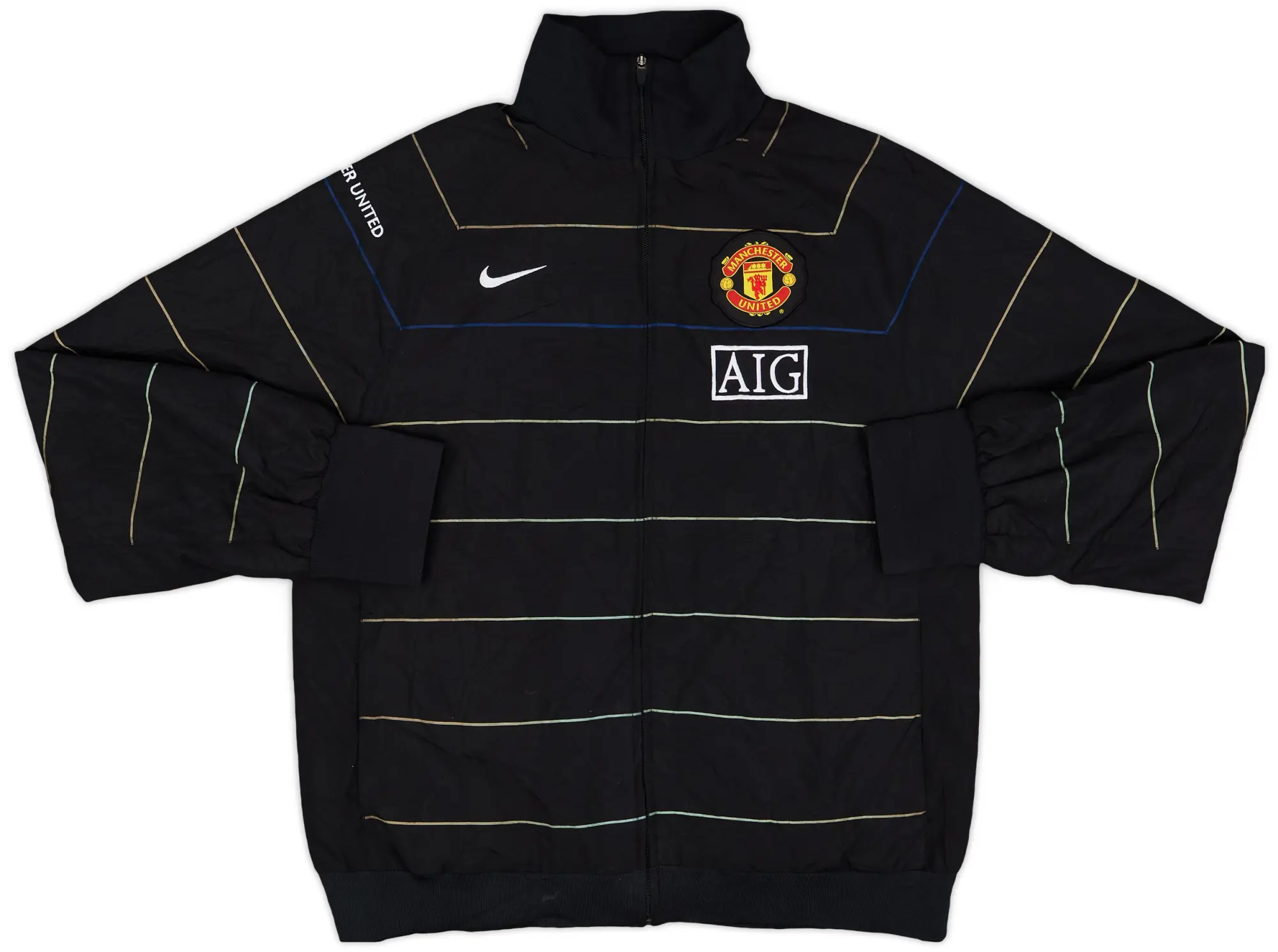 2008-09 Manchester United Nike Track Jacket - 8/10 - (M)