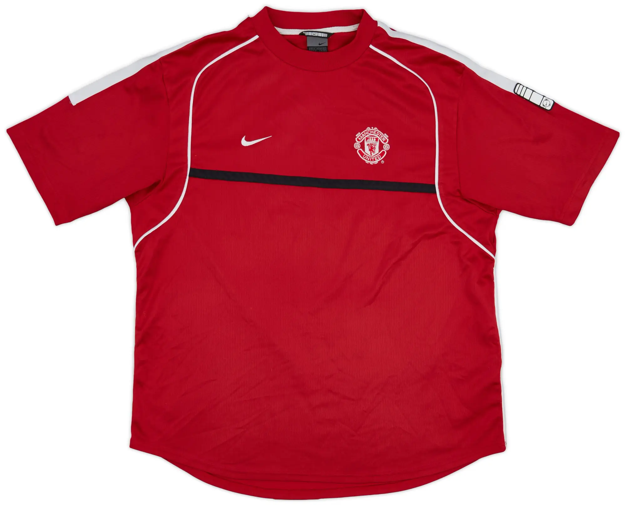 2002-03 Manchester United Nike Training Shirt - 8/10 - (XL)