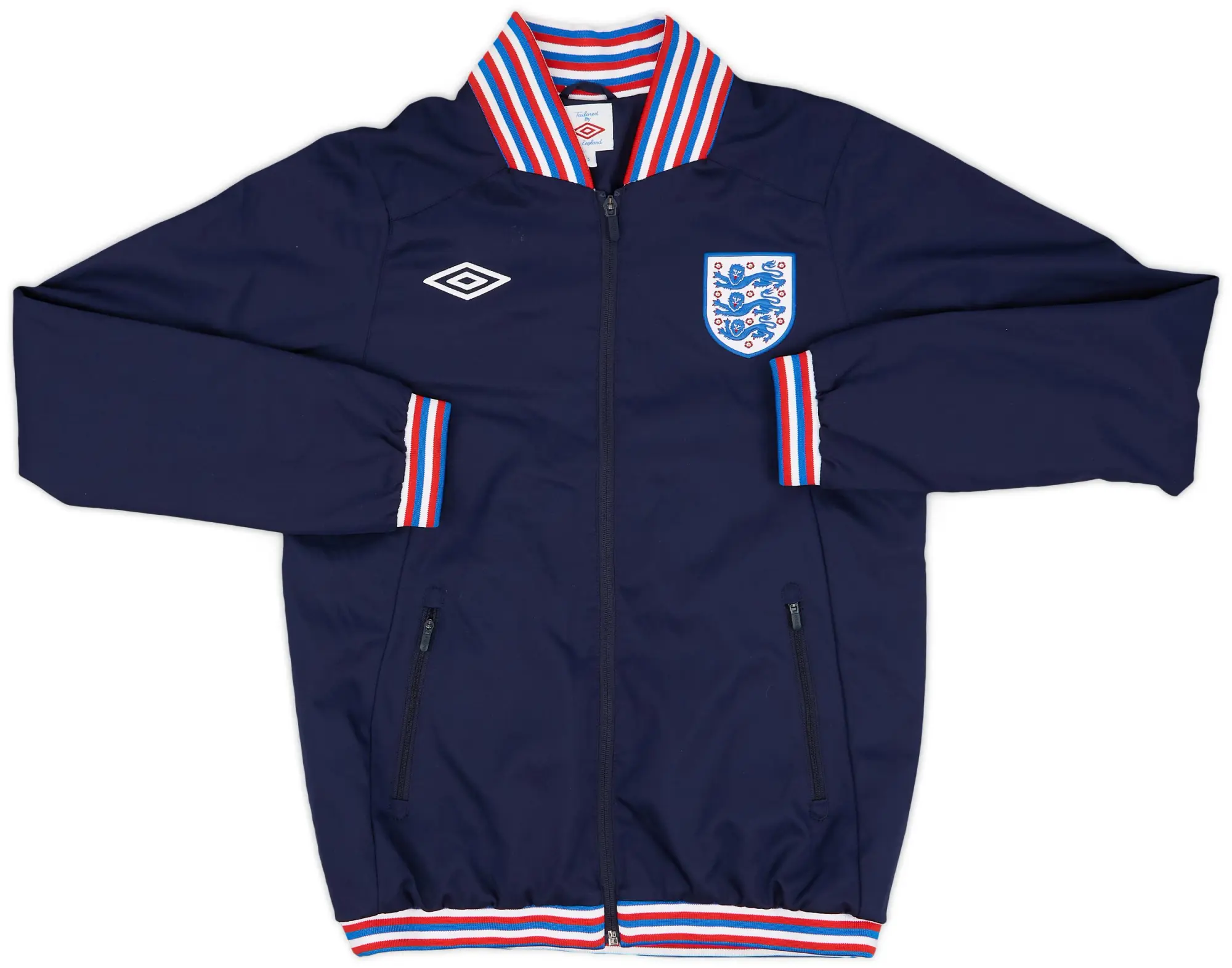 2012-13 England Umbro Track Jacket - 7/10 - (S)
