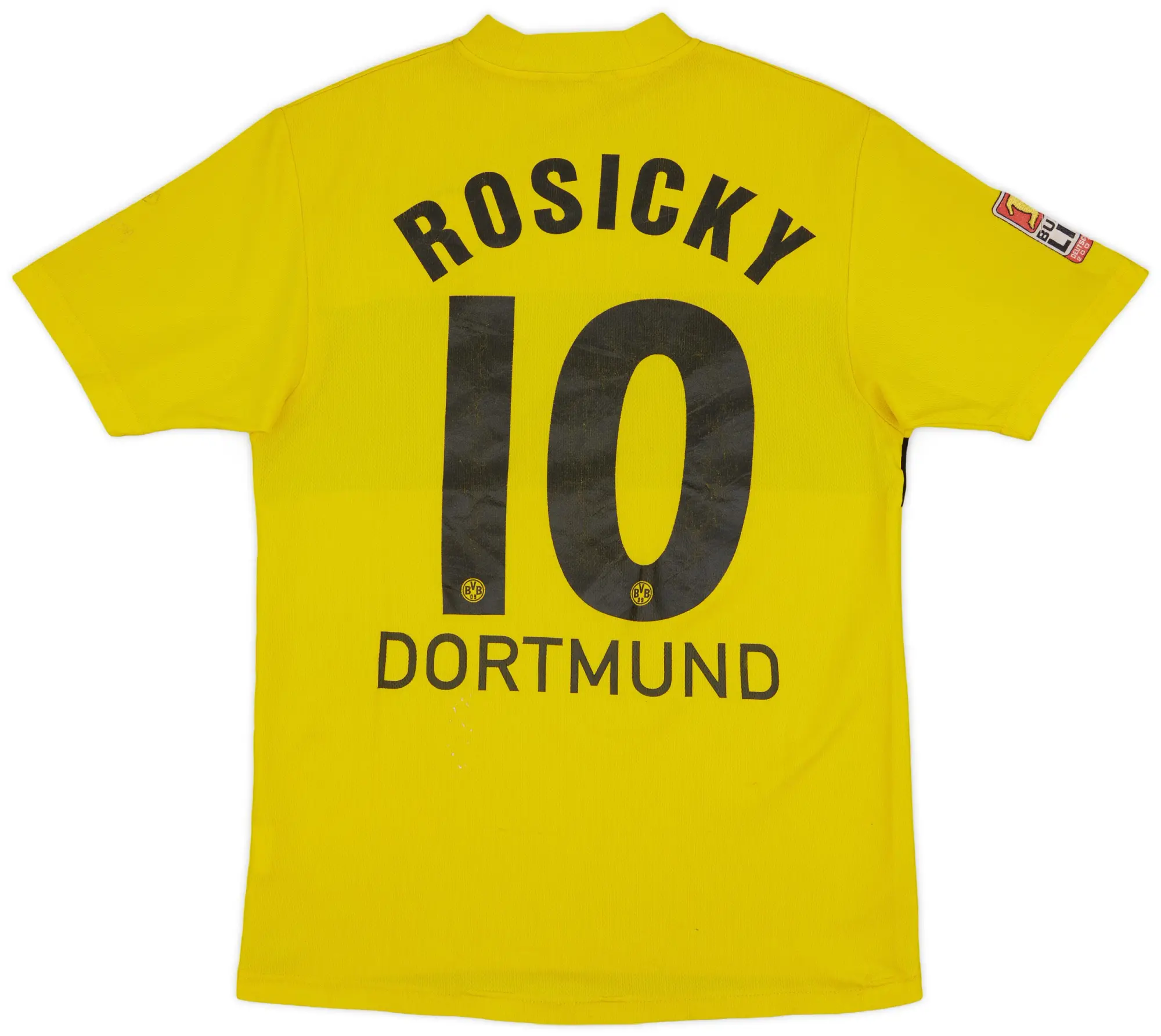 2002-03 Borussia Dortmund Home Shirt Rosicky #10 - 4/10 - (S)