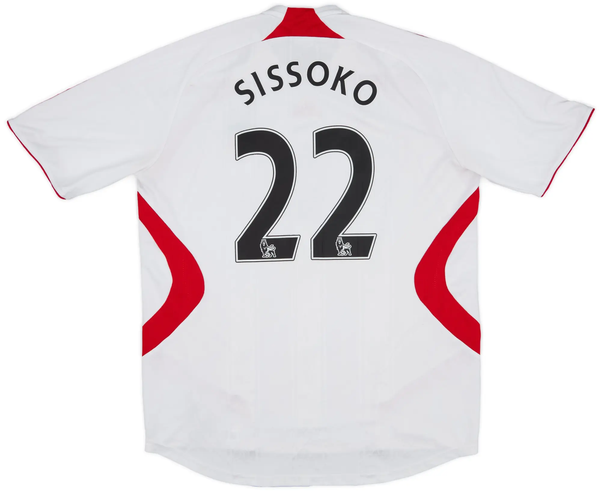 adidas 2007-08 Liverpool Away Shirt Sissoko #22 - 7/10 - (L)