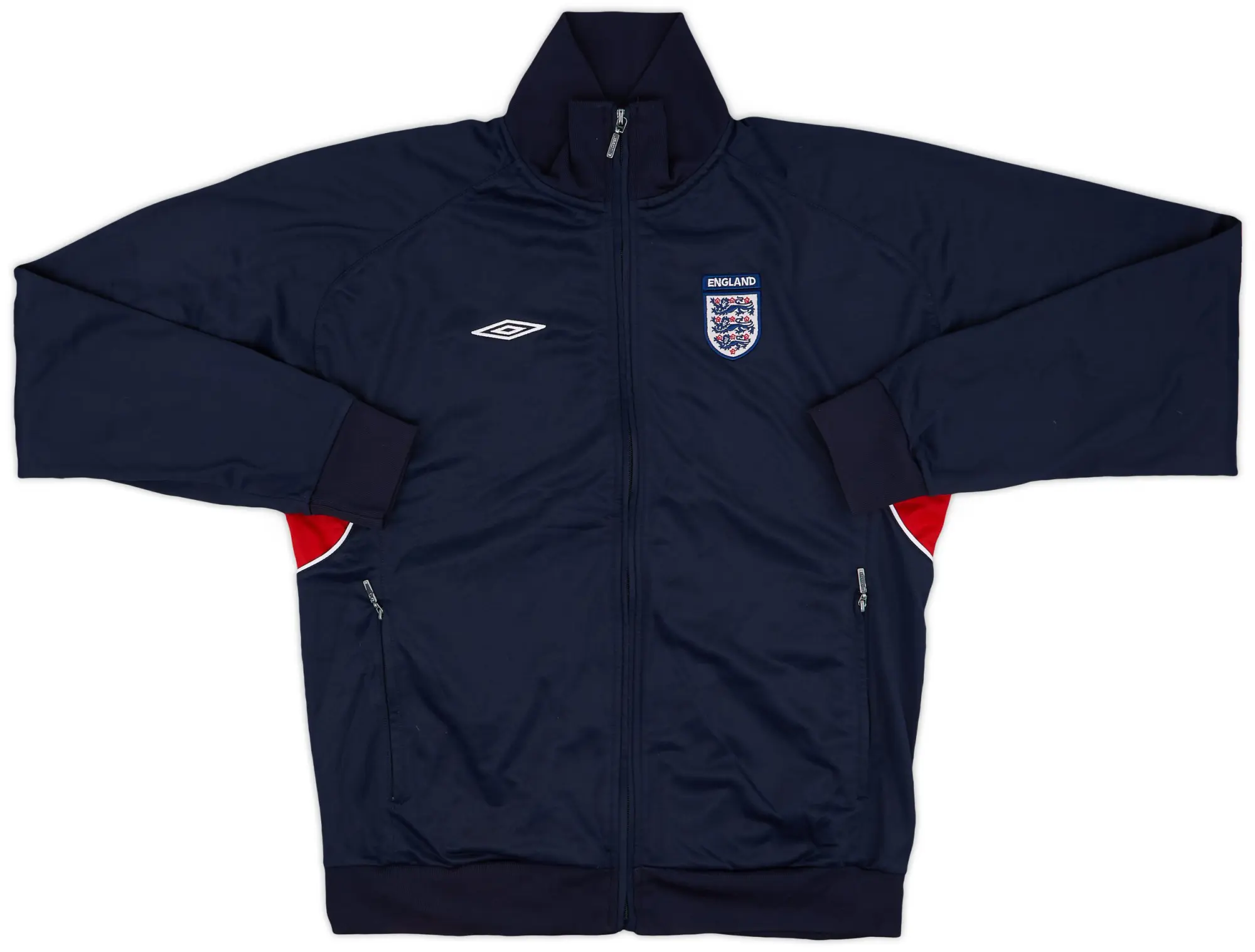 2004-06 England Umbro Track Jacket - 8/10 - (M)