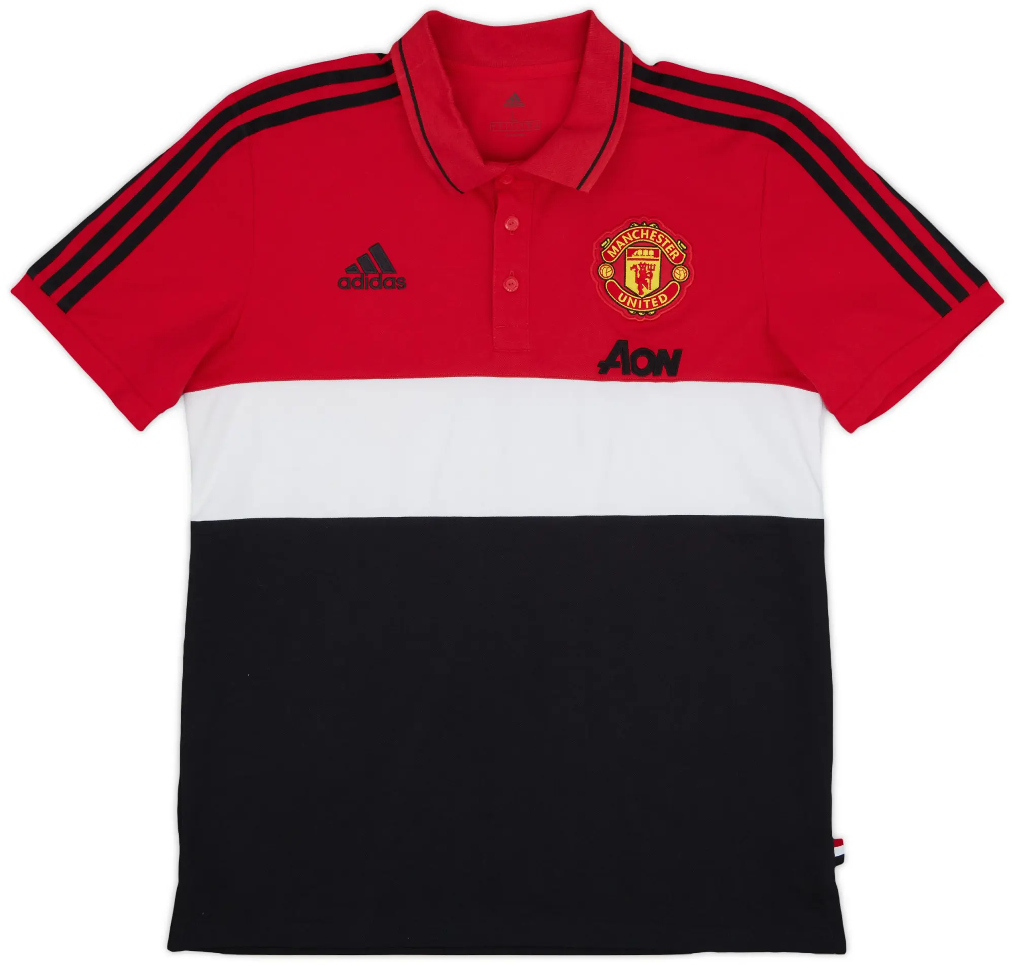2019-20 Manchester United adidas Polo Shirt - 9/10 - (L)