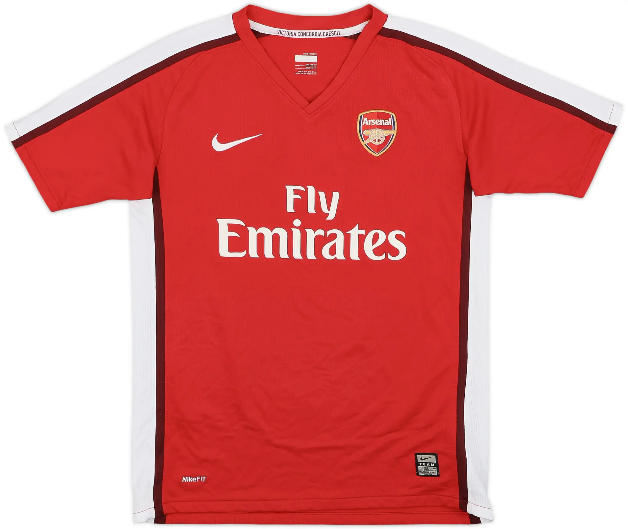 Nike 2008-10 Arsenal Home Shirt - 8/10 - (L.Boys)