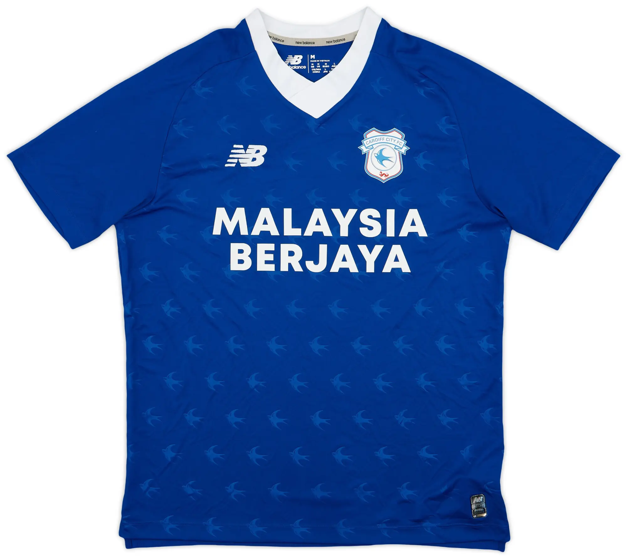 NewBalance 2022-23 Cardiff City Home Shirt - 10/10 - (M)