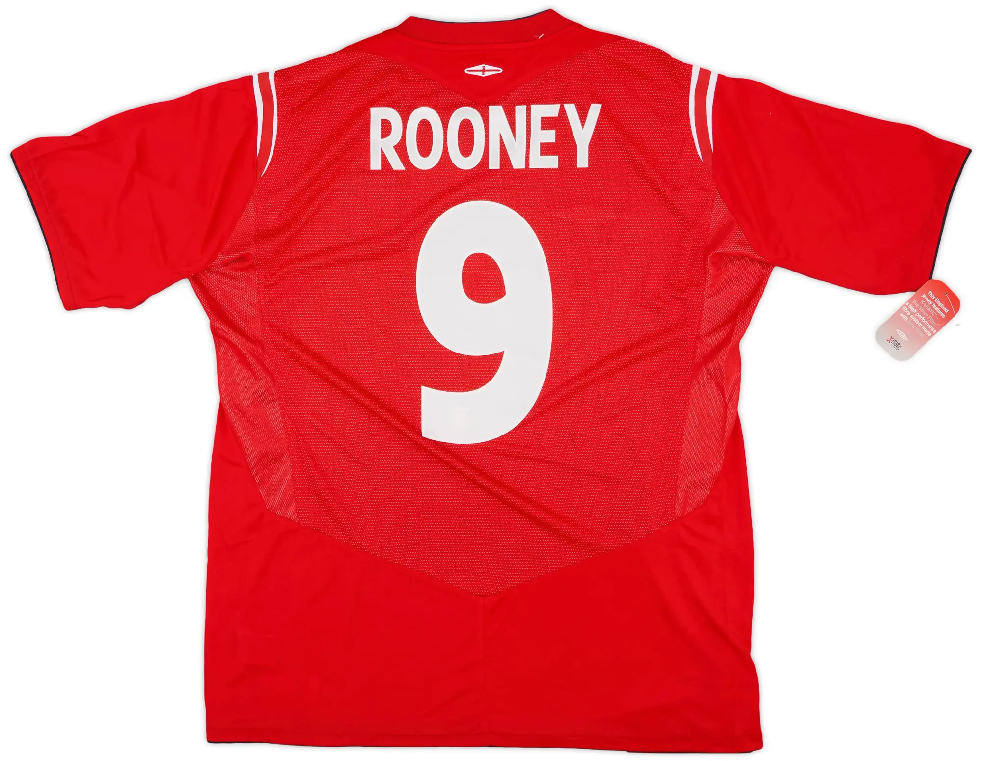 Umbro 2004-06 England Away Shirt Rooney #9 (XL)