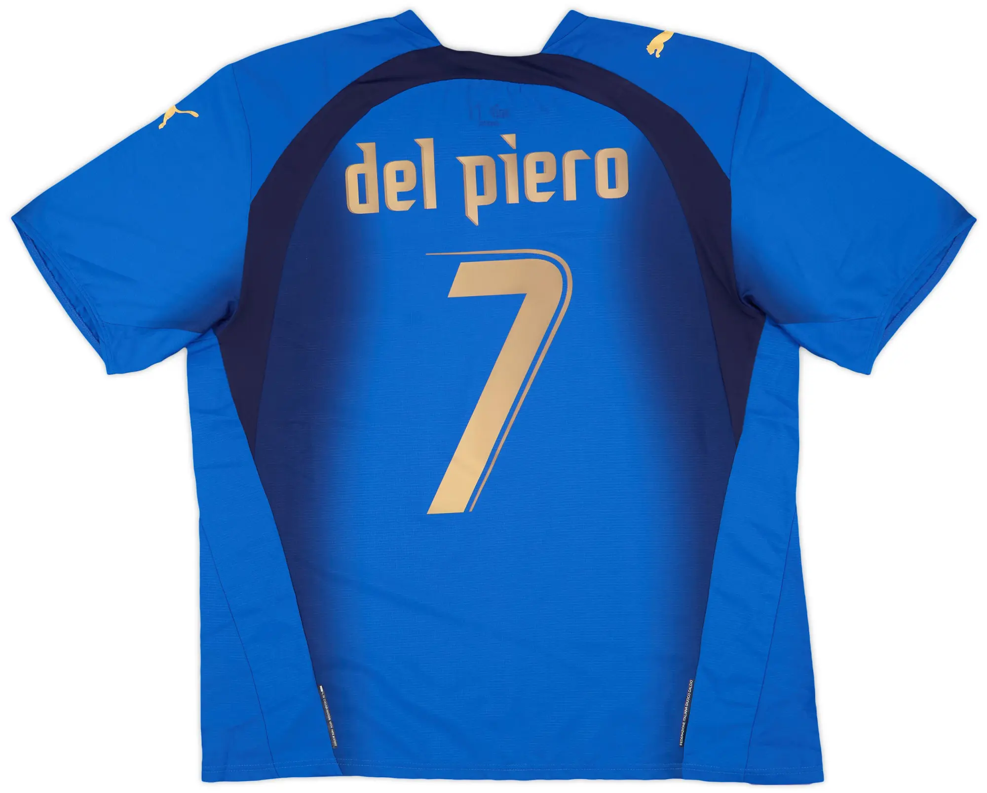 Puma 2006 Italy Home Shirt Del Piero #7 (XL)