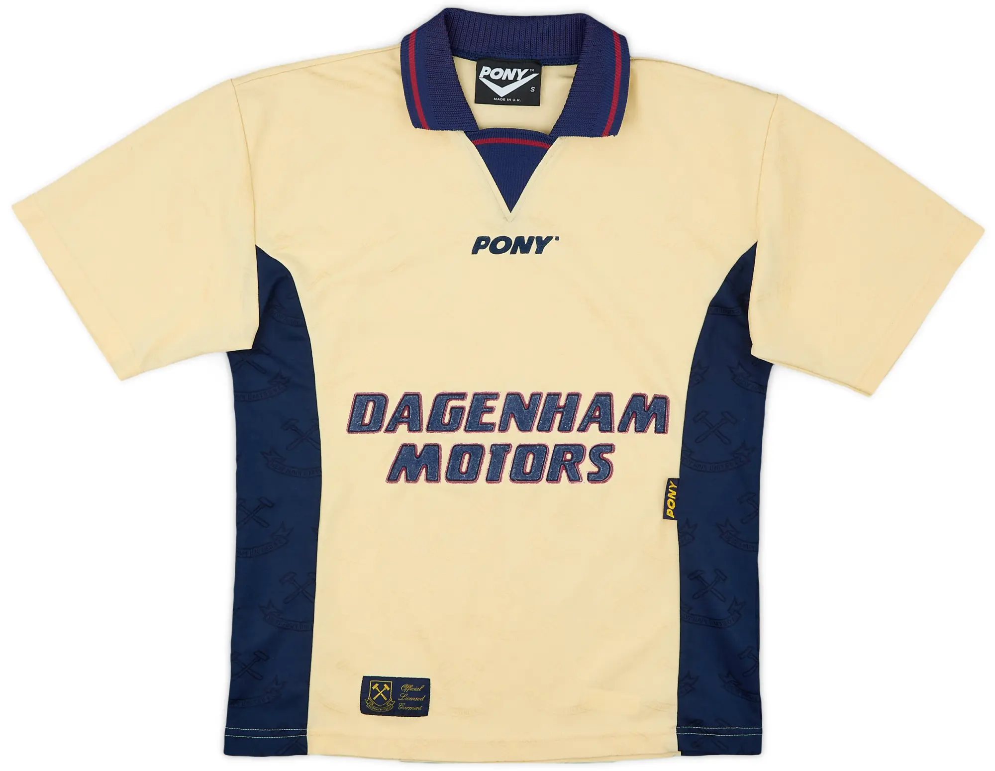 Away West Ham United Mens SS Away Shirt 1996/97