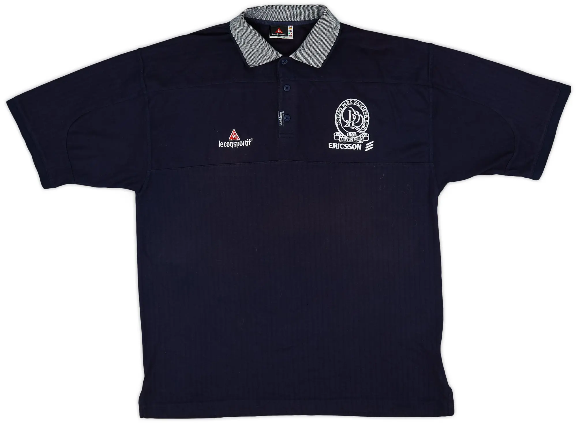 1999-00 QPR Le Coq Sportif Polo Shirt - 8/10 - (XL)